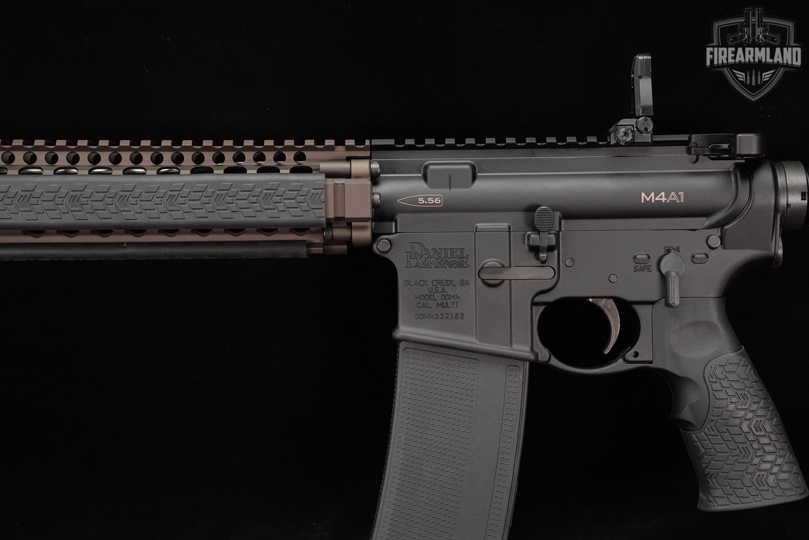 Daniel Defense M4A1 DDM4 RIS II FSP 5.56 NATO AR-15 AR15 16" M4-A1 +CASE-img-9