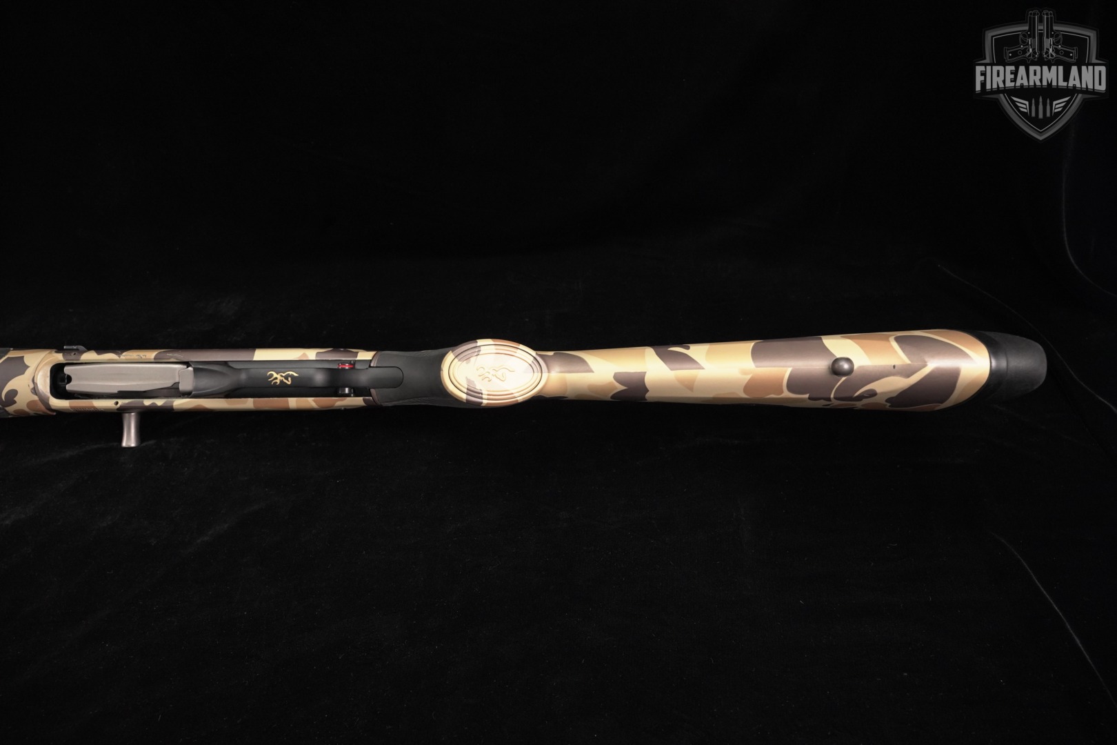 Browning Maxus II Camo Vintage Tan 12-Gauge 26" +ORIG CASE-img-12