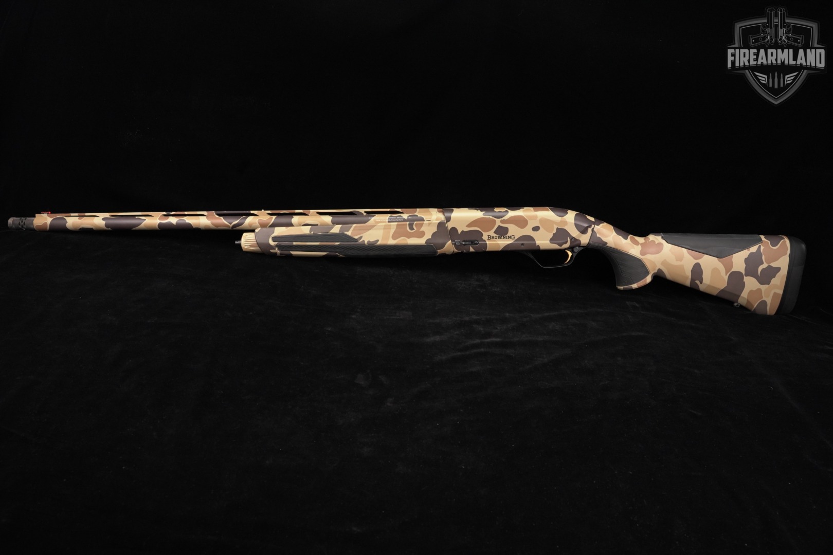 Browning Maxus II Camo Vintage Tan 12-Gauge 26" +ORIG CASE-img-6