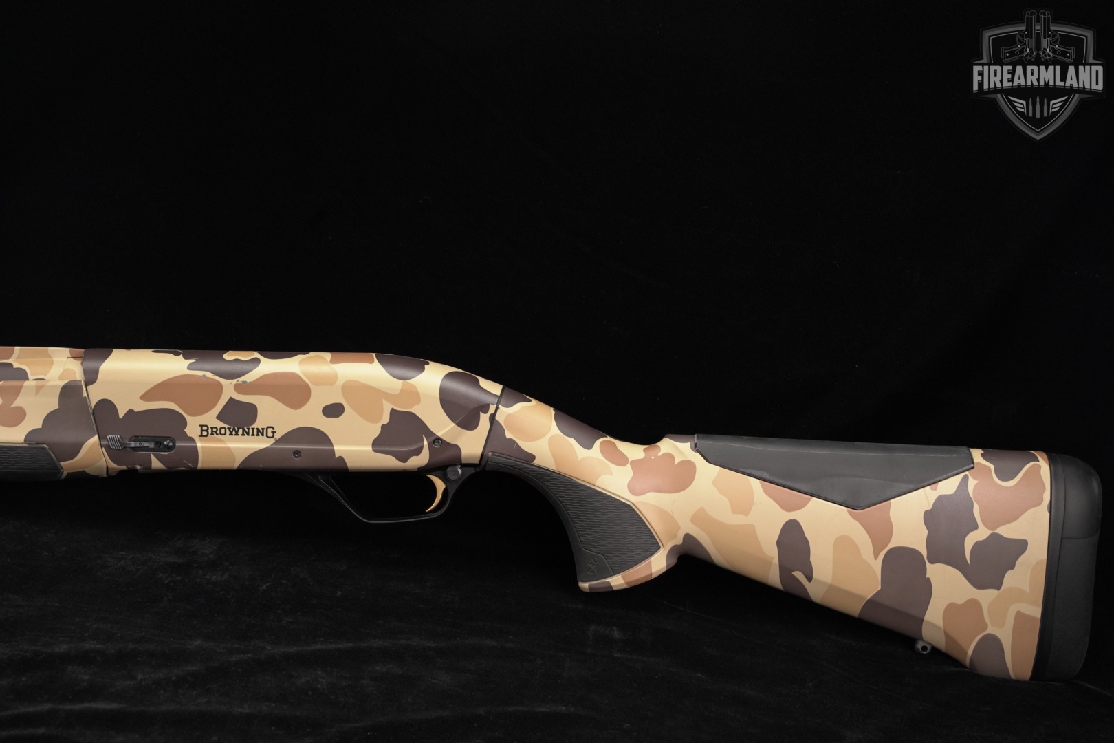 Browning Maxus II Camo Vintage Tan 12-Gauge 26" +ORIG CASE-img-8