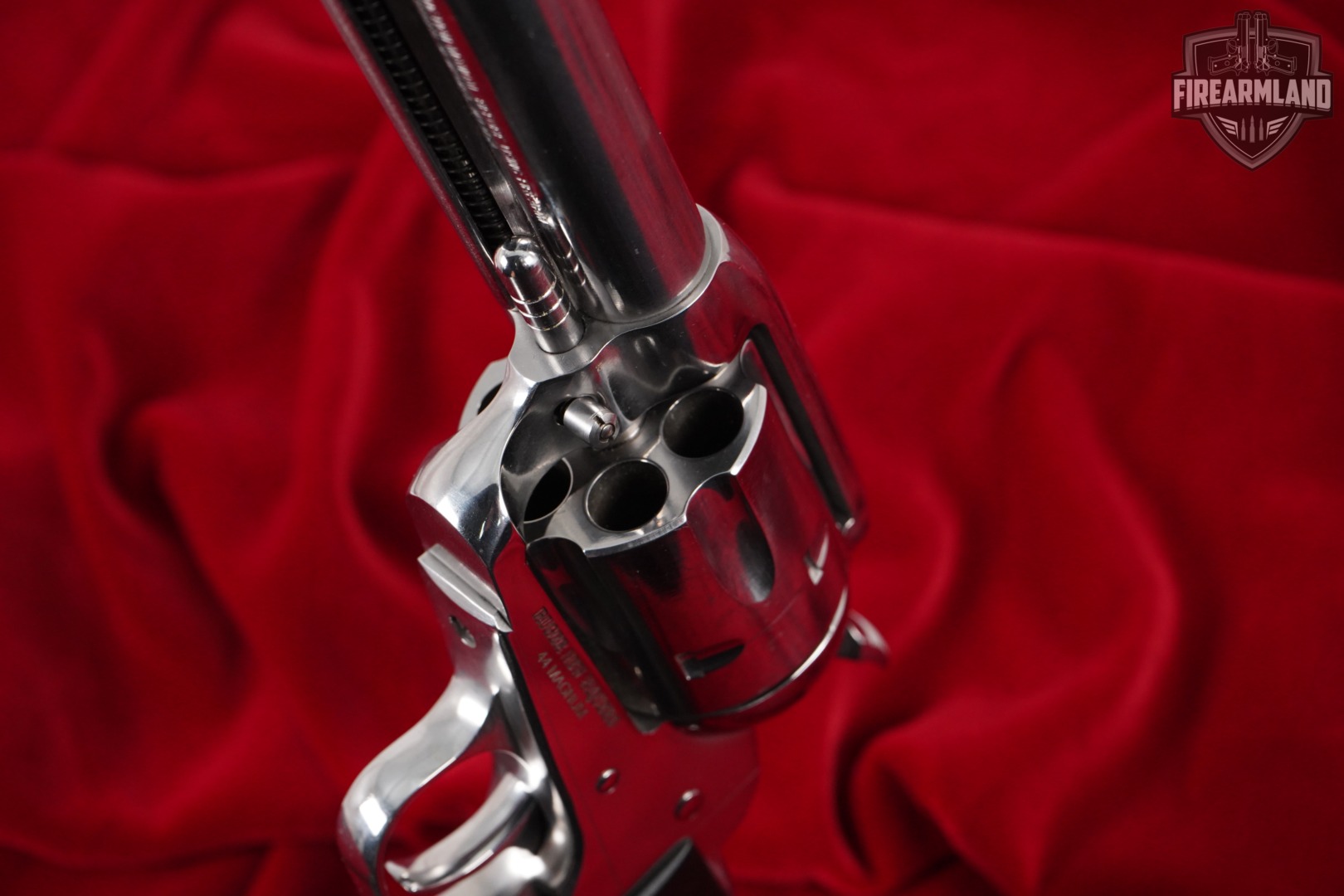 LIMITED Ruger New Vaquero 44 Rem Mag 5.5" High-Gloss Stainless +ORIG CASE-img-12