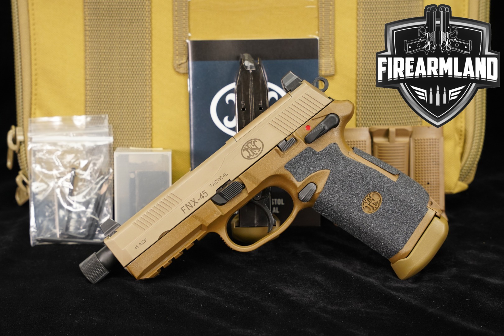 FN America FNX-45 Tactical .45 ACP FDE in Very Good Condition Thumbnail