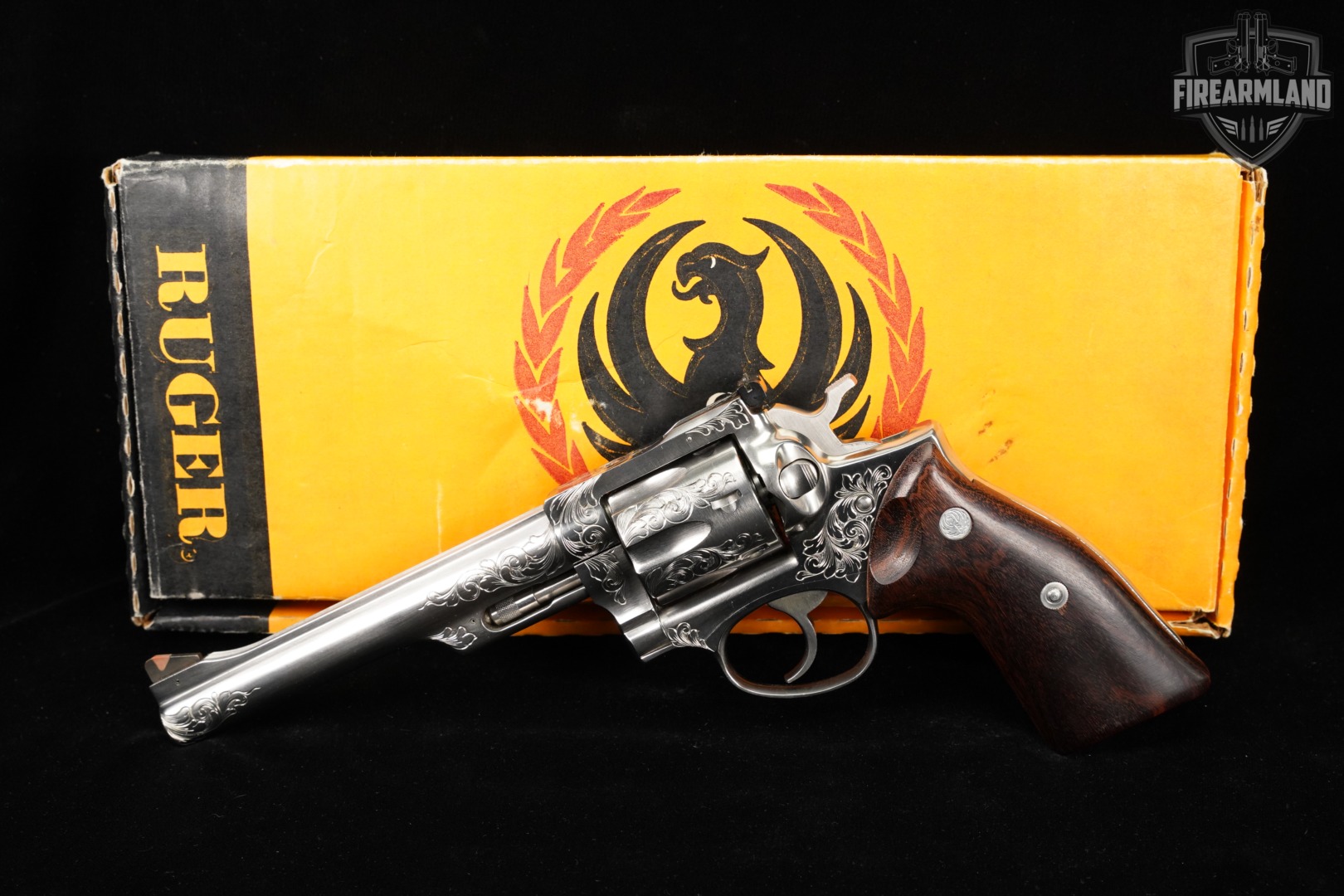 LIMITED 1985 Ruger Security-Six FBI National Academy 50th Anniversary +BOX-img-2