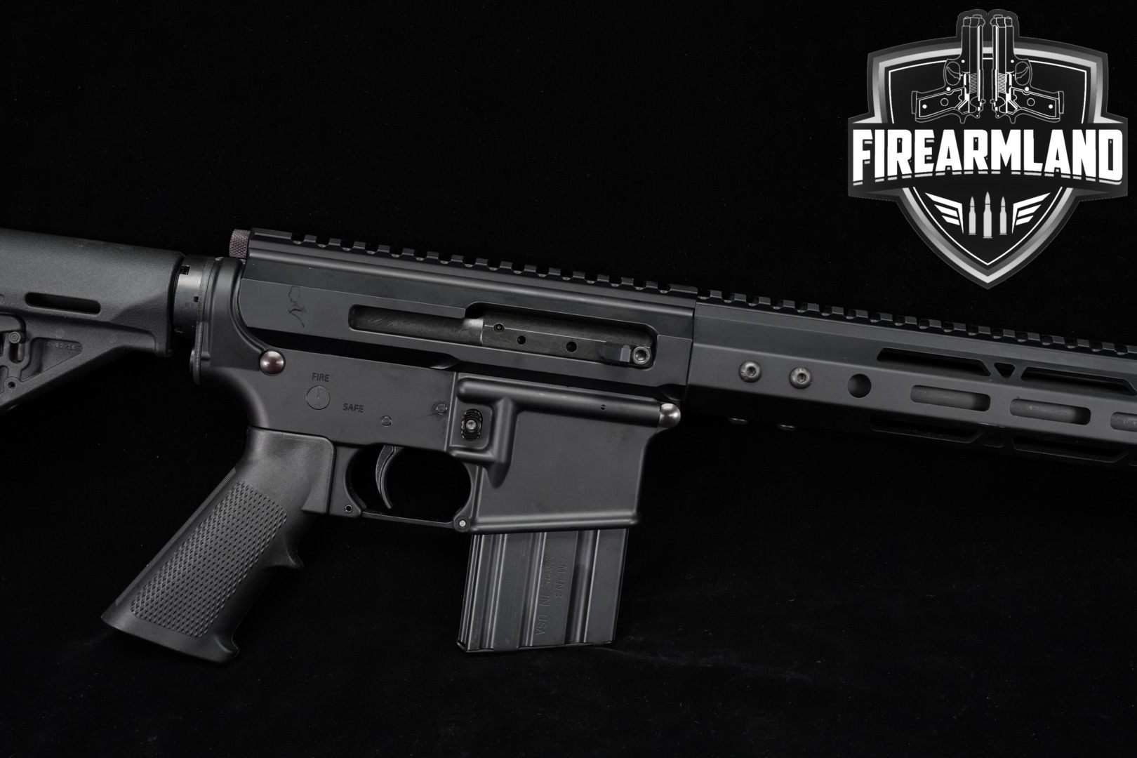 Stag Arms STAG-15 .450 Bushmaster Black in Excellent Condition Thumbnail