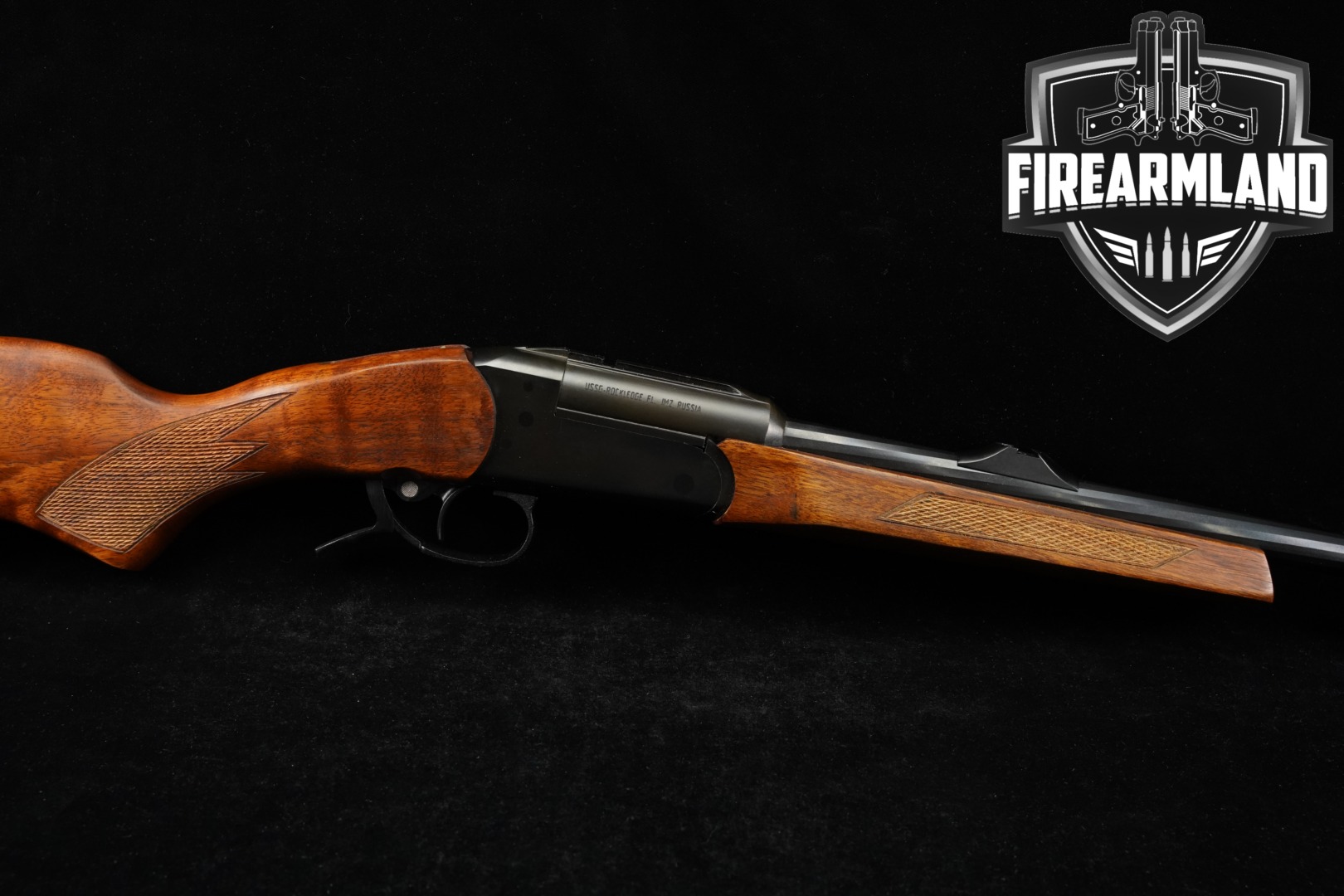 Izhevsk Mechanical Plant (IMZ) IZh-18MN MP-18MH; Remington Model 18N (SPR18) 7.62x39 Blued & Hardwood in Good Condition Thumbnail