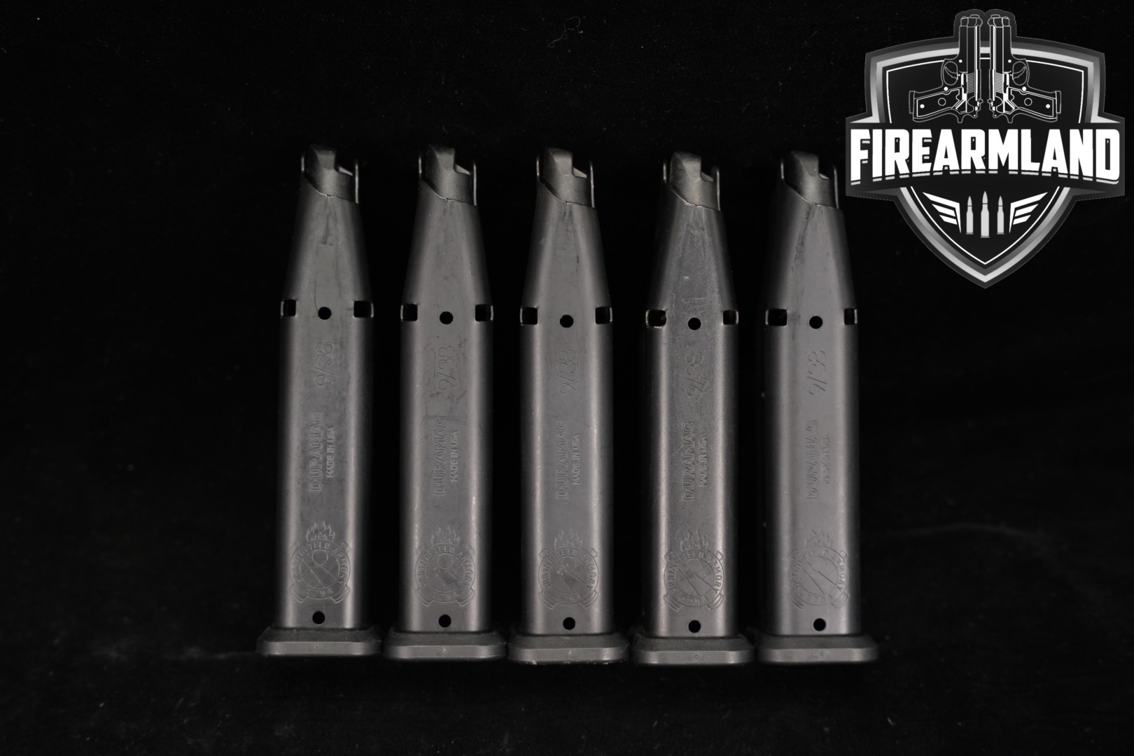 Springfield Armory FIVE (5) Prodigy DS 1911 17 Round Magazines 9mm Luger in Very Good Condition Thumbnail