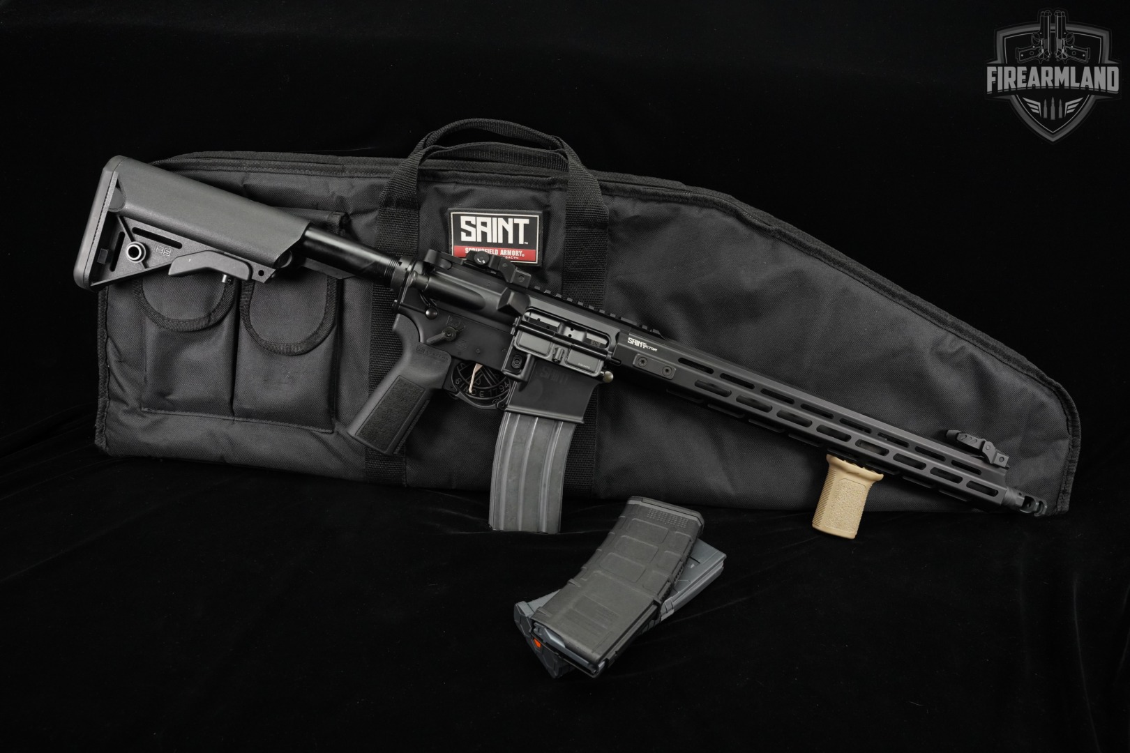 Springfield Armory SAINT Victor 5.56 NATO AR-15 AR15 16" +3 MAGS-img-2
