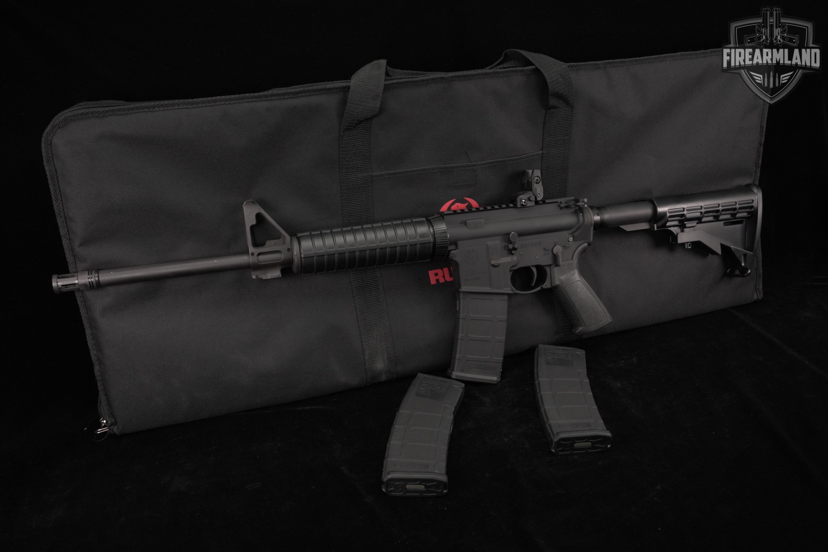 Ruger AR-556 5.56 NATO AR15 15 AR556 +3 MAGS & ORIG CASE-img-2