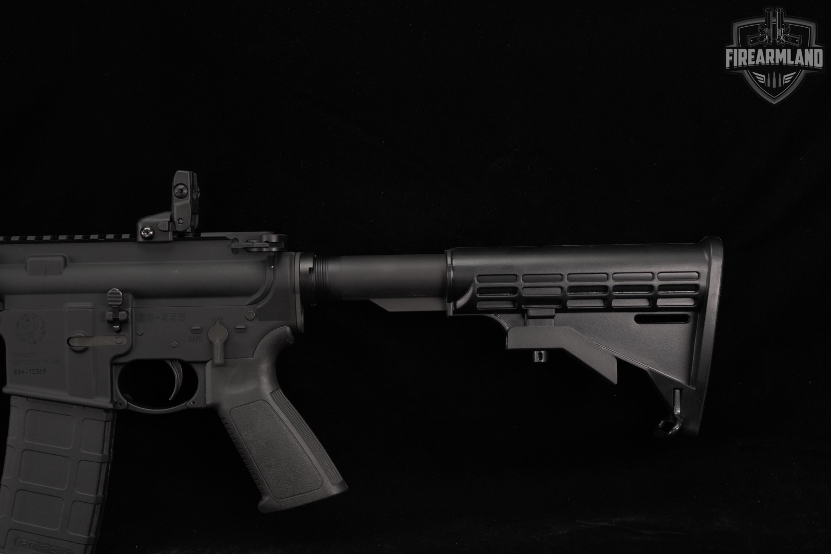 Ruger AR-556 5.56 NATO AR15 15 AR556 +3 MAGS & ORIG CASE-img-8