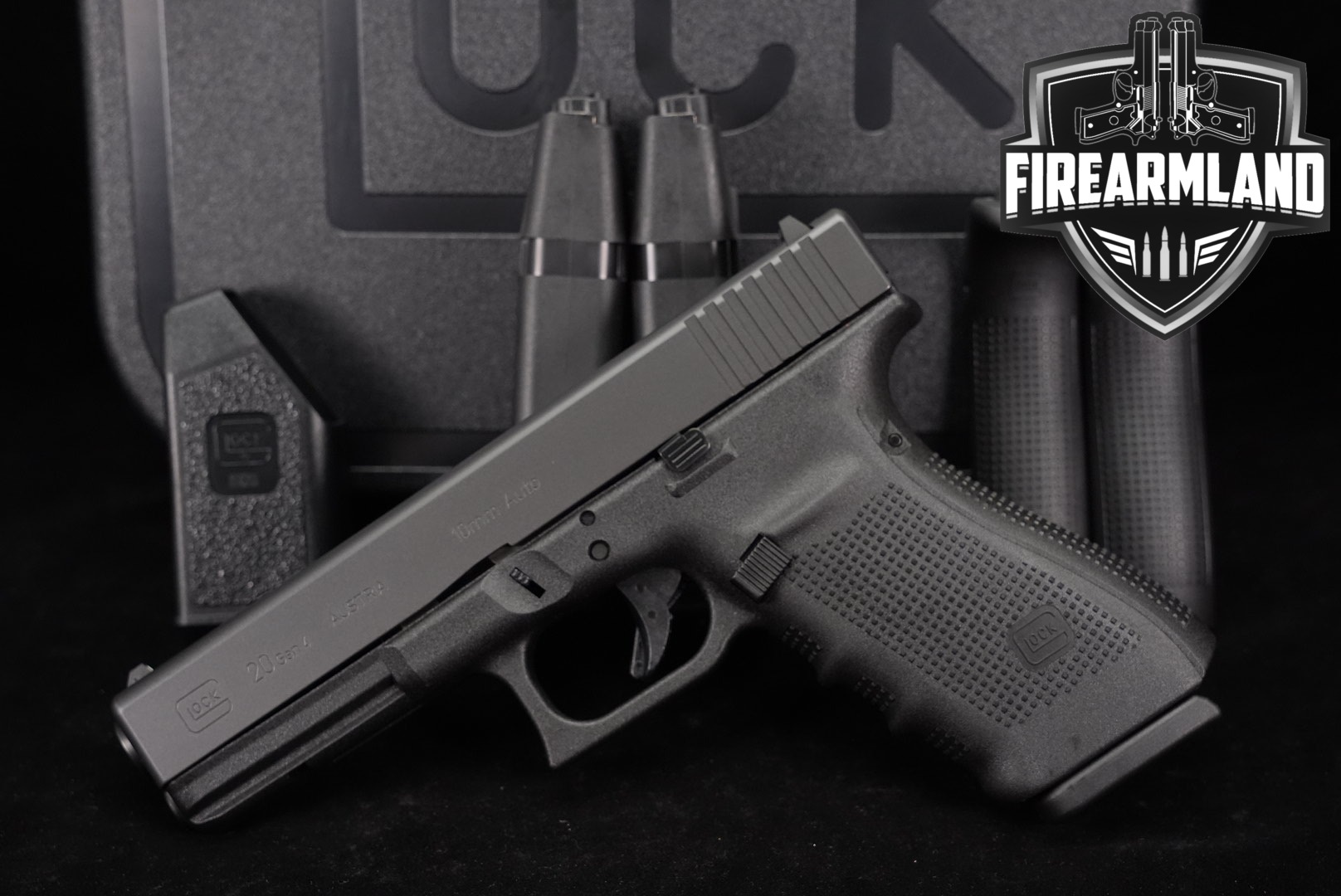 LIKE-NEW Glock 20 Gen4 G20 Gen 4 10mm 4.61" +3 MAGS, ORIG CASE-img-0