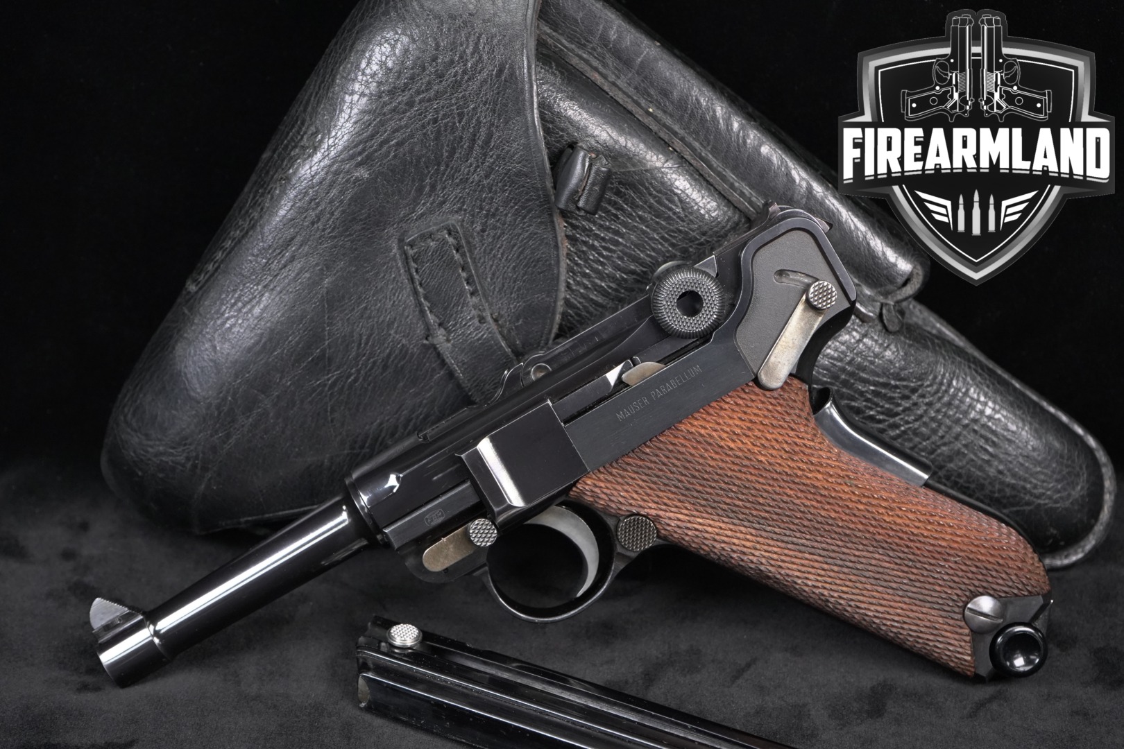 1972 Mauser Mauser Parabellum 9mm Luger Blued in Excellent Condition Thumbnail