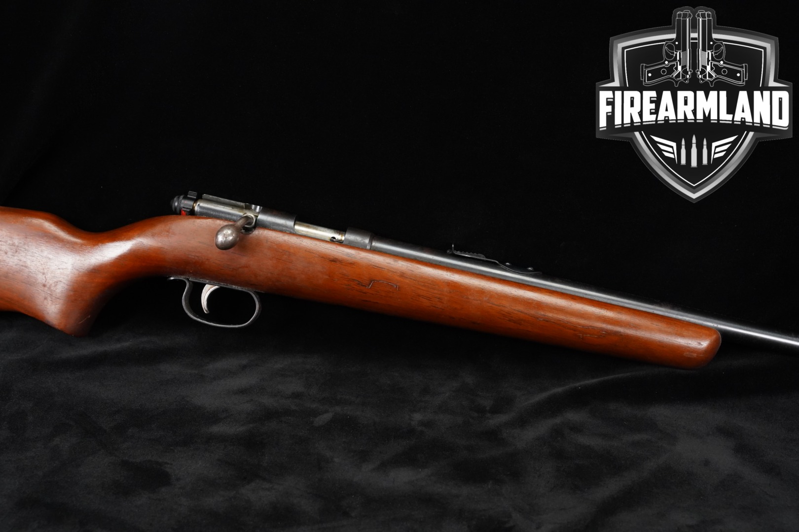 Remington Model 514 .22 S/L/LR Blued & Hardwood in Good Condition Thumbnail