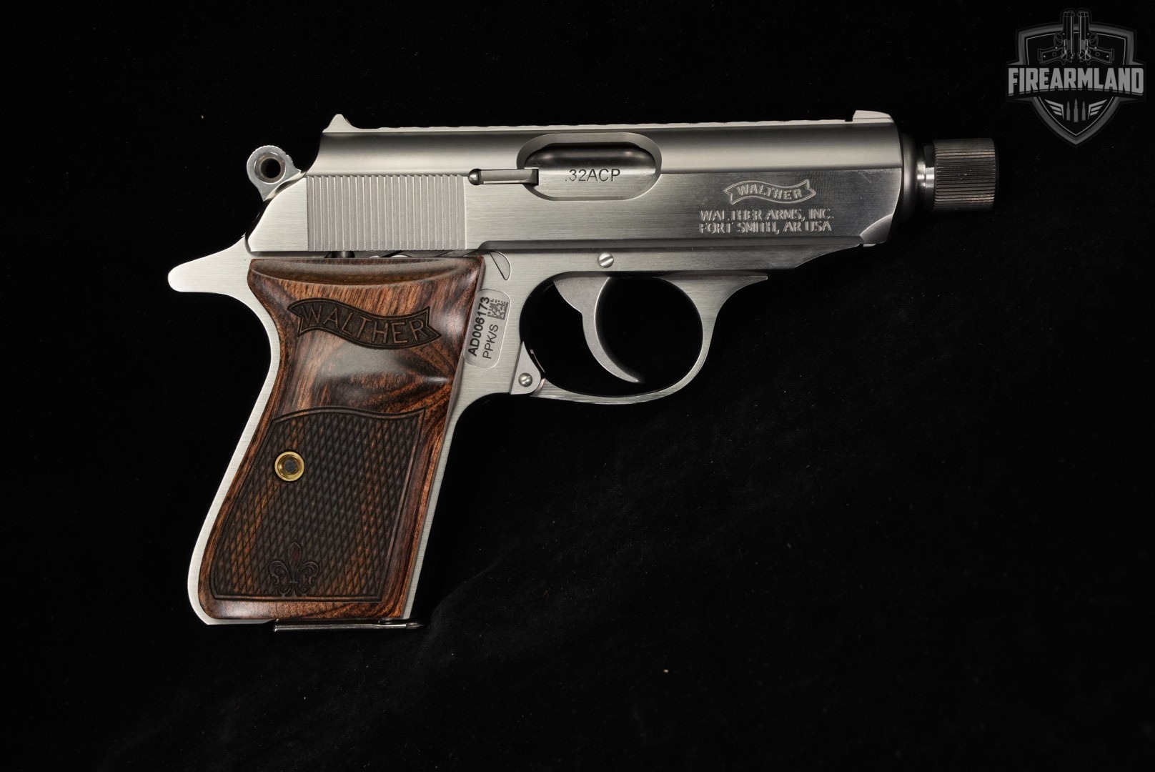 Walther PPK/S SD 32 ACP 3.8" Stainless PPKS PPK S +2 MAGS & ORIG CASE-img-4