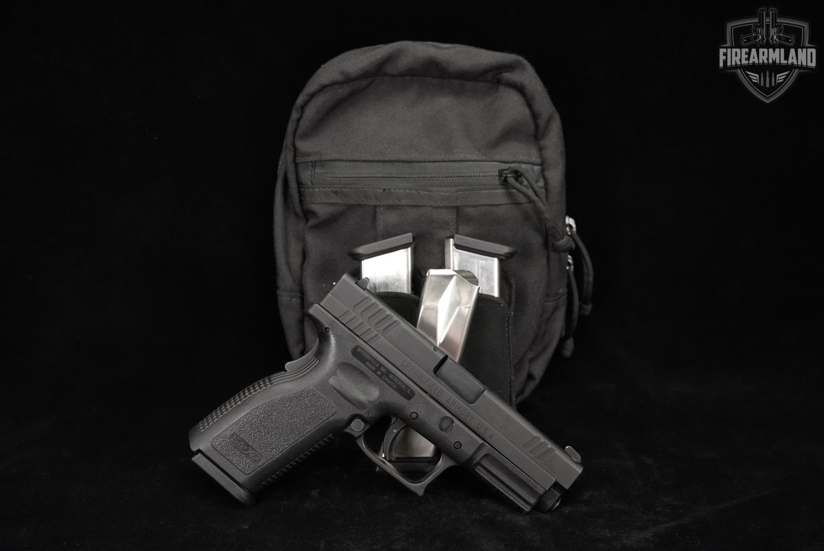 Springfield Armory XD-9 Service Model 9mm XD9 +4 MAGS, CASE-img-2