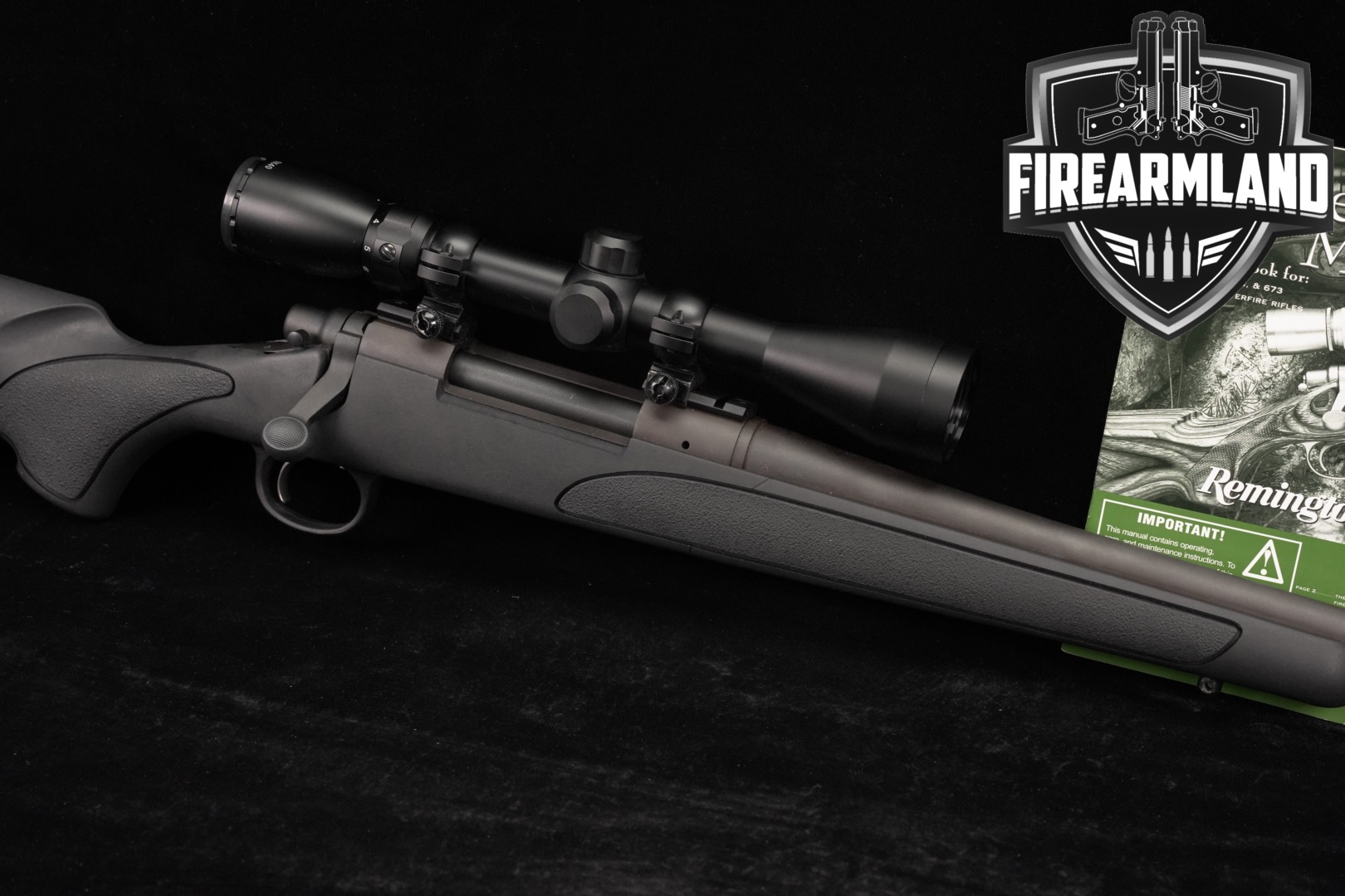 Remington Model 700 ADL Synthetic 30-06 24" M700 +SCOPE-img-0