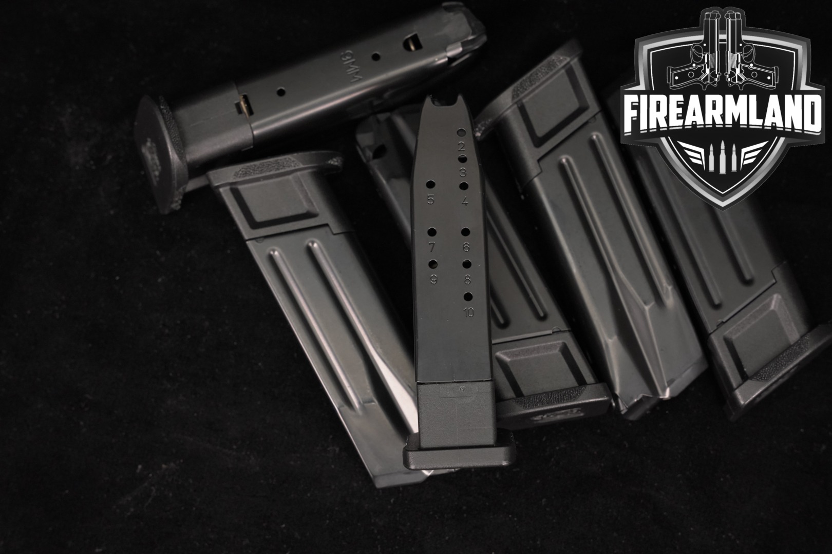 Springfield Armory SIX (6) Echelon 4.0C 10 Round Magazines 9mm Luger in Very Good Condition Thumbnail