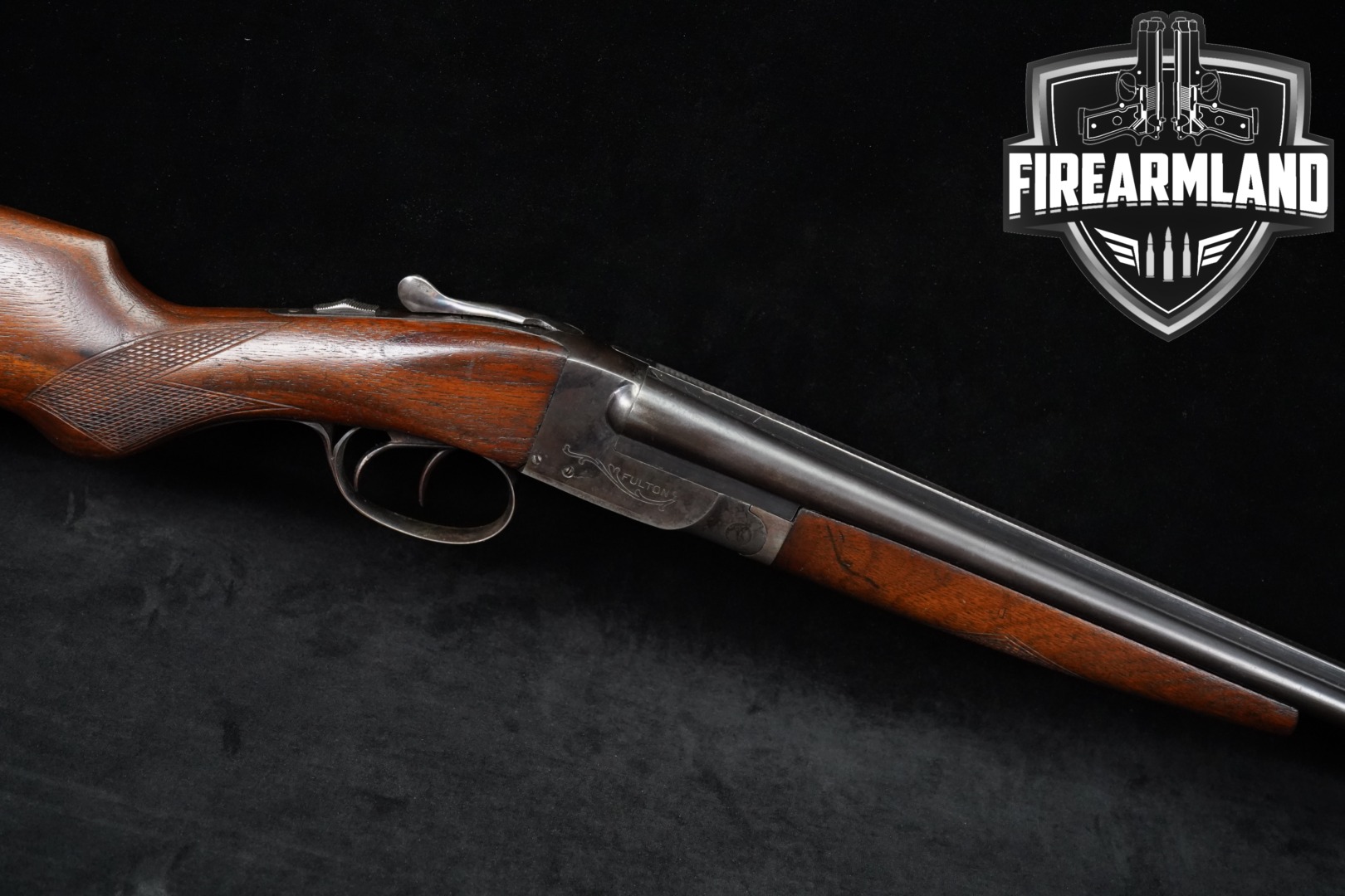 1938 Hunter Arms Company The Fulton .410 Bore Case Hardened & Walnut in Good Condition Thumbnail
