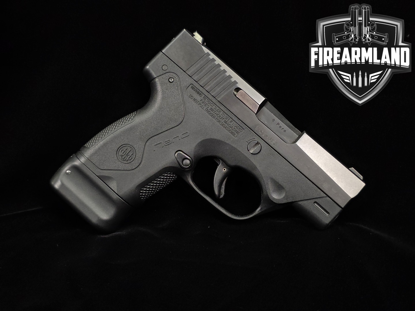 Beretta BU9 Nano 9mm Luger Black in Very Good Condition Thumbnail