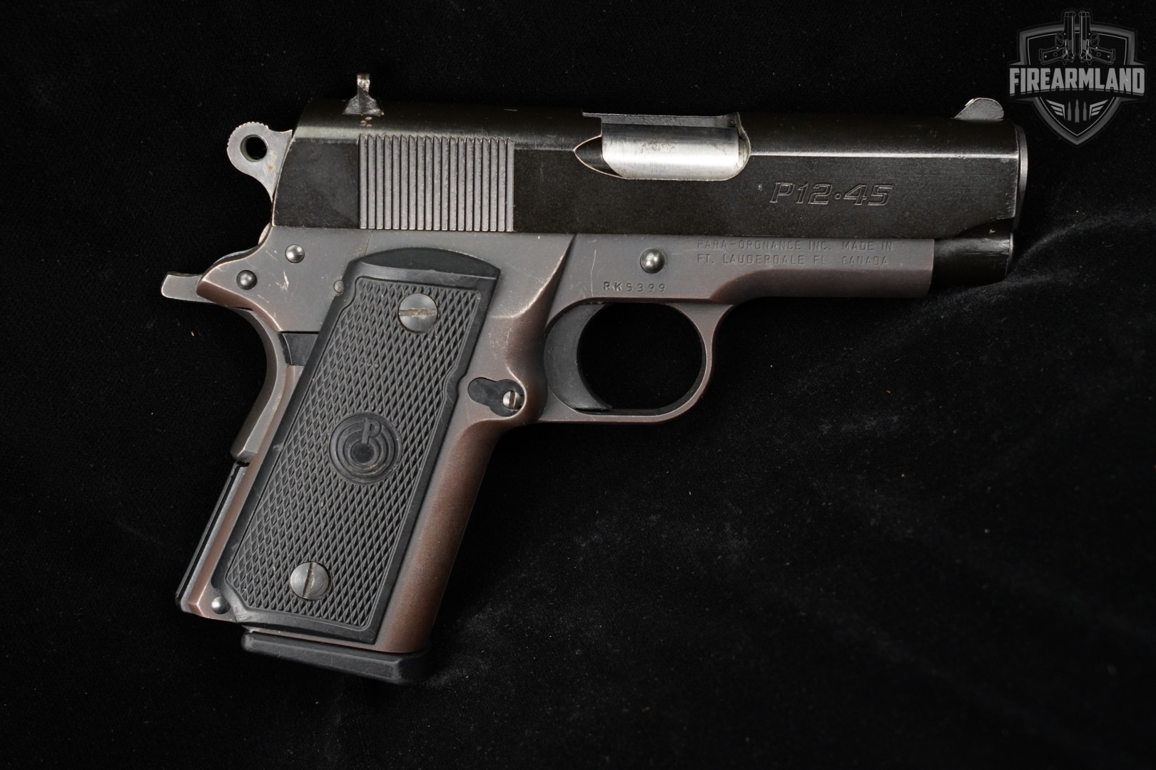 Para Ordnance P12-45 45ACP 1911 3.5" Black & Gray 2011 P1245-img-3