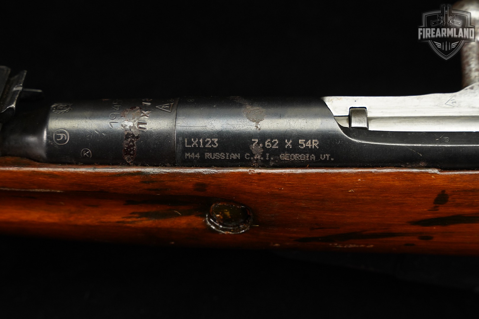 WWII 1945 Izhevsk Arsenal Mosin-Nagant Model 1944 Carbine 7.62x54R M44-img-19