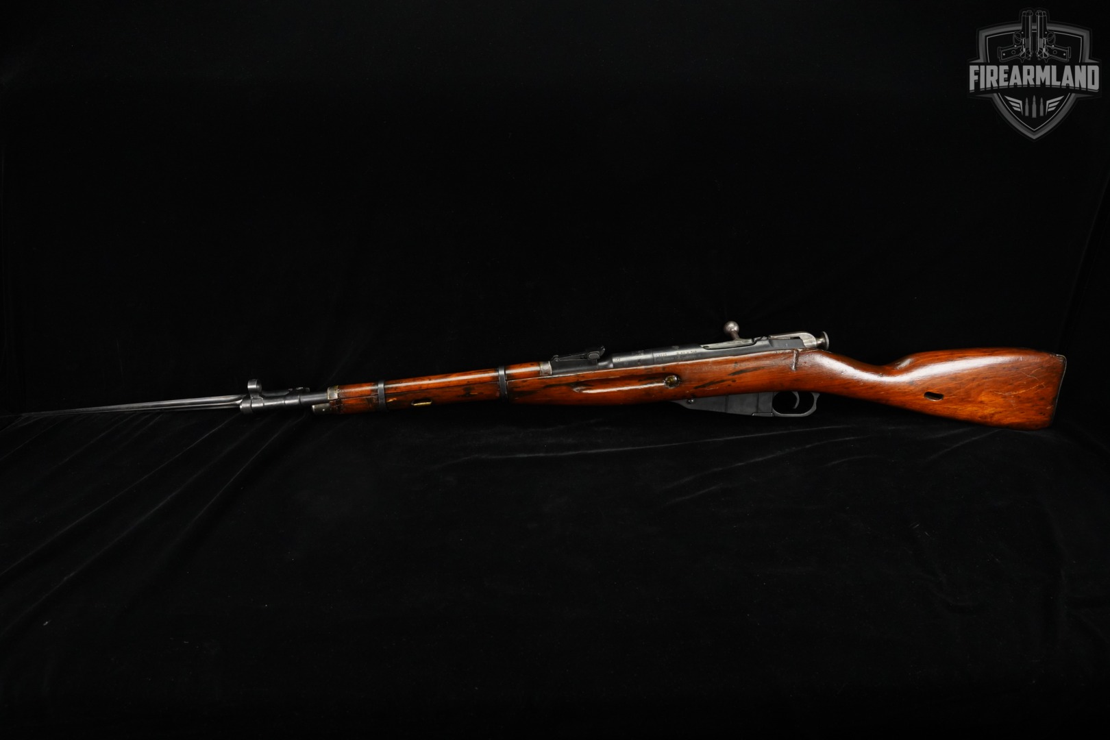 WWII 1945 Izhevsk Arsenal Mosin-Nagant Model 1944 Carbine 7.62x54R M44-img-2