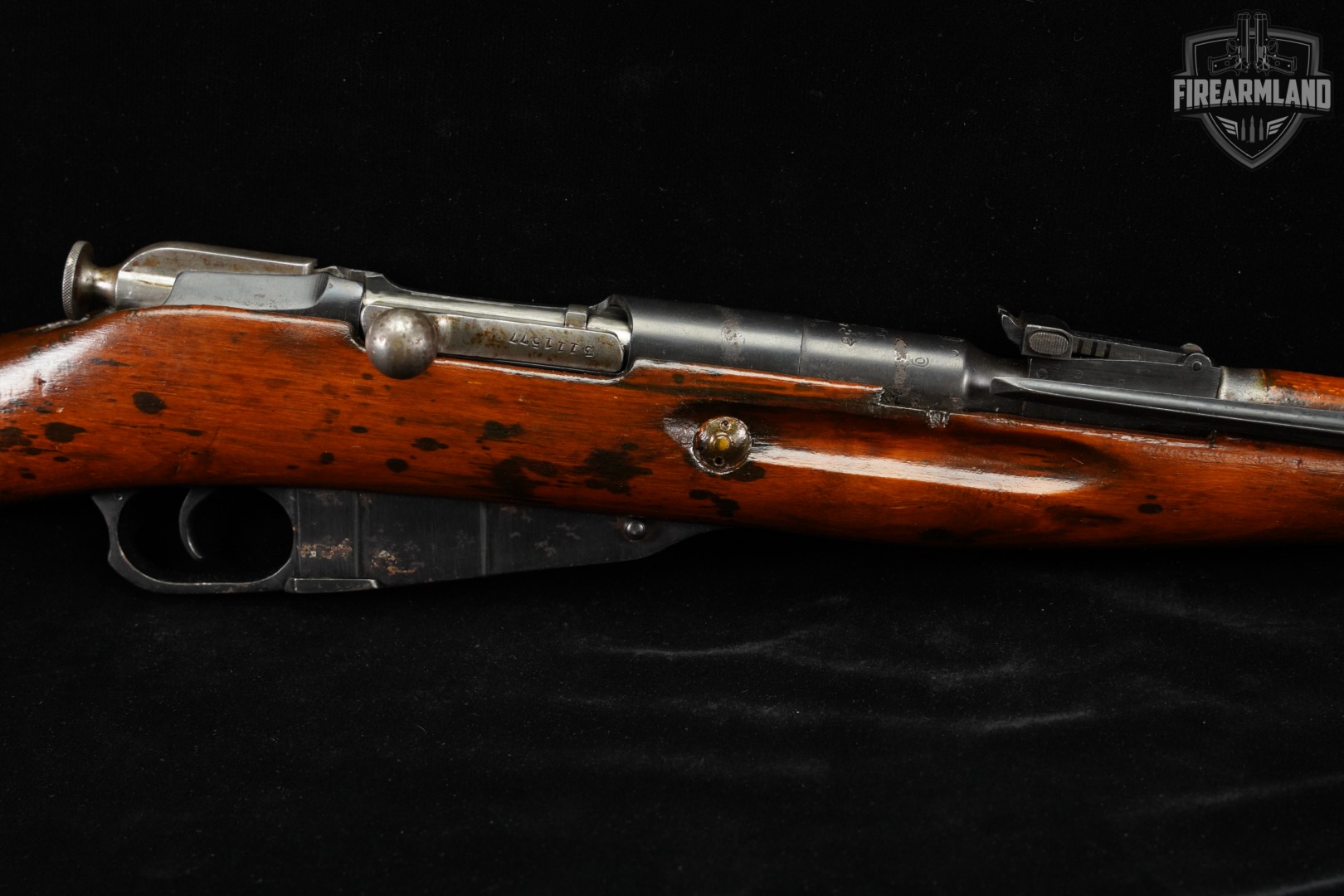 WWII 1945 Izhevsk Arsenal Mosin-Nagant Model 1944 Carbine 7.62x54R M44-img-5