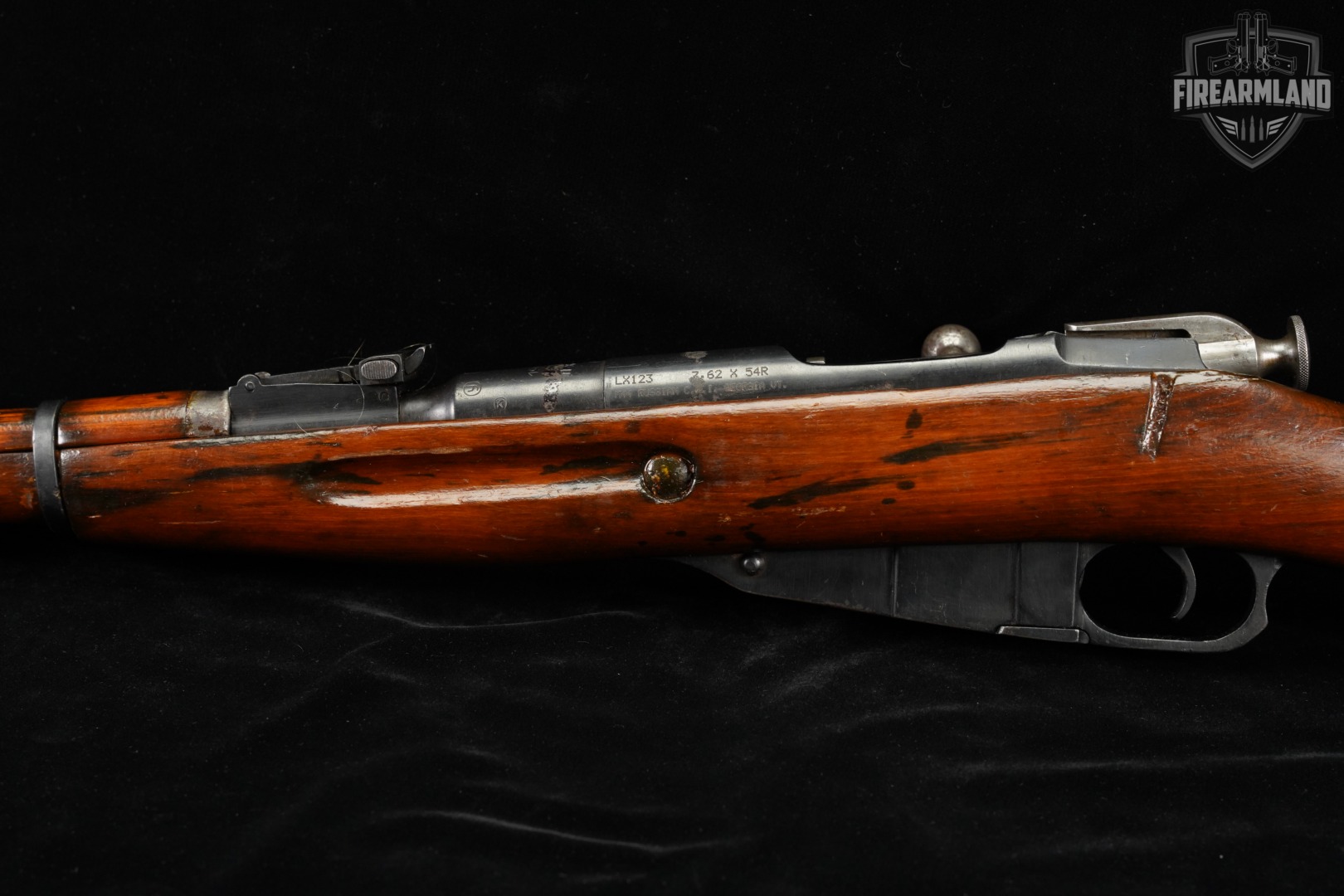 WWII 1945 Izhevsk Arsenal Mosin-Nagant Model 1944 Carbine 7.62x54R M44-img-9