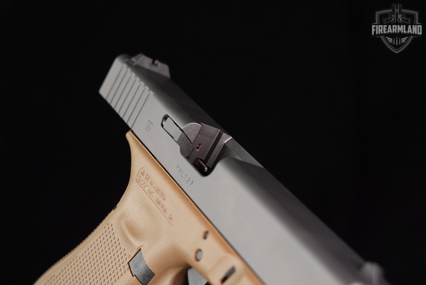 Glock 22 Gen4 G22 Gen 4 40 S&W 4.49" Two-Tone FDE +3 MAGS & ORIG CASE-img-11