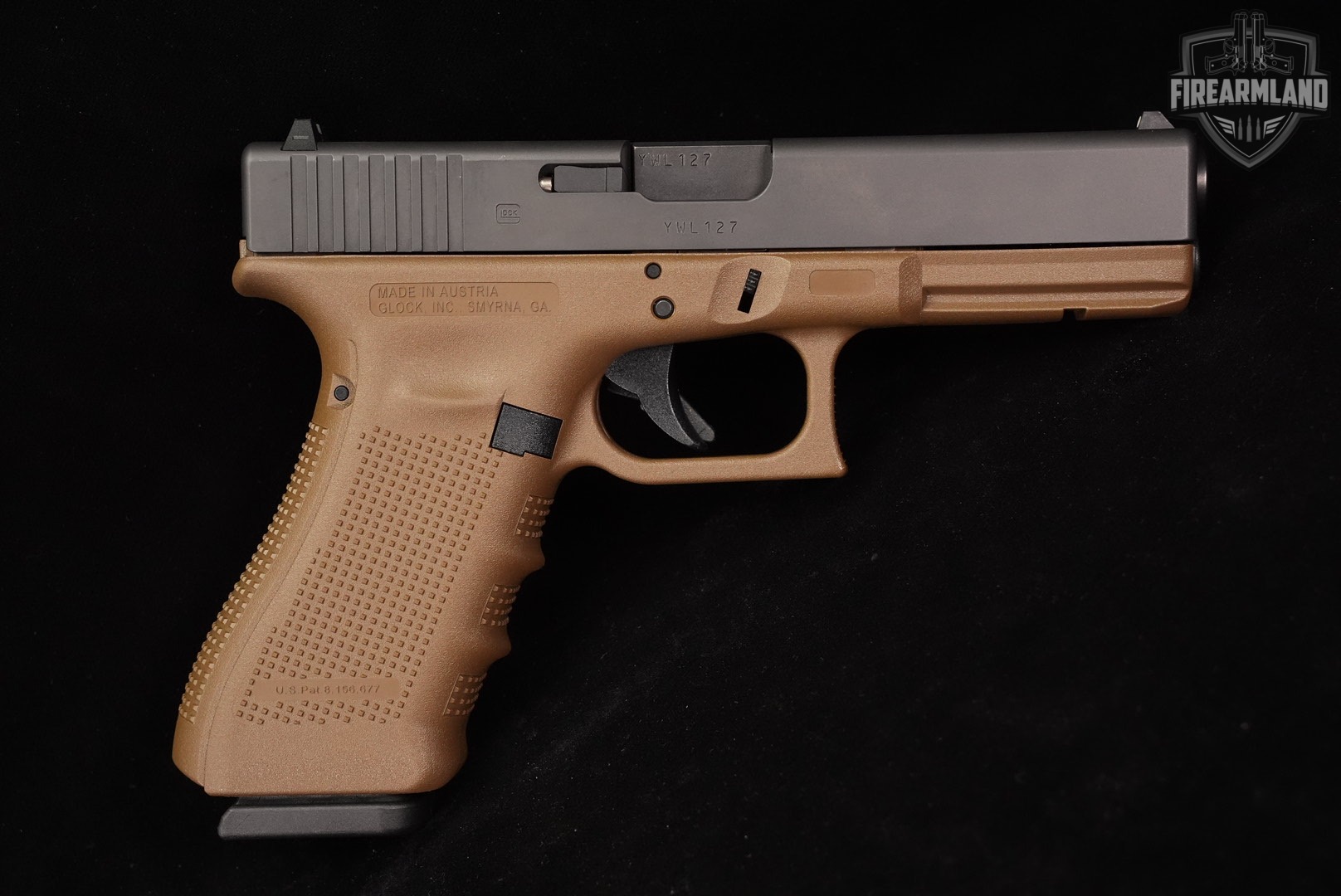 Glock 22 Gen4 G22 Gen 4 40 S&W 4.49" Two-Tone FDE +3 MAGS & ORIG CASE-img-3
