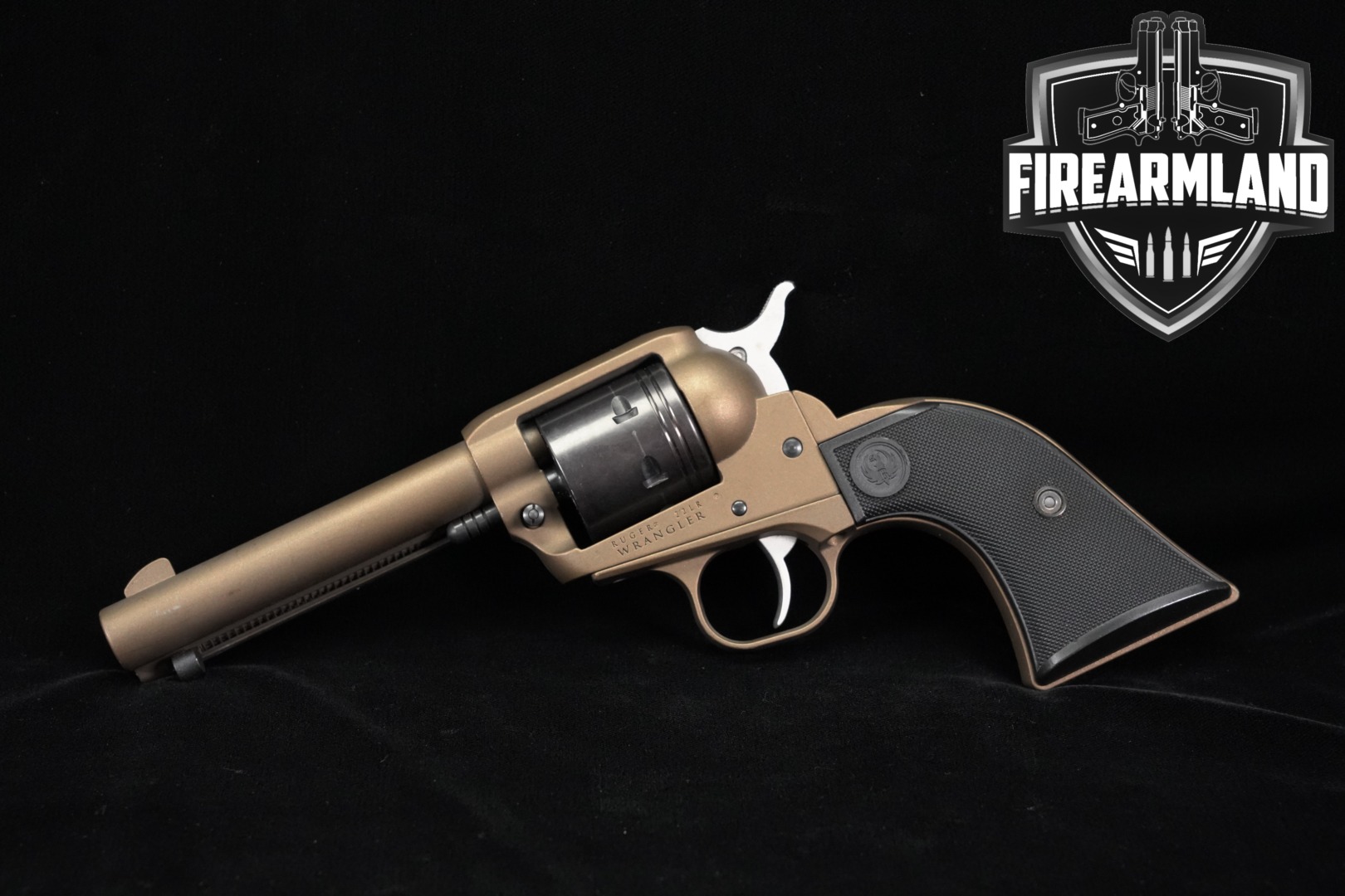 2019 Sturm Ruger Wrangler .22 LR Burnt Bronze in Good Condition Thumbnail
