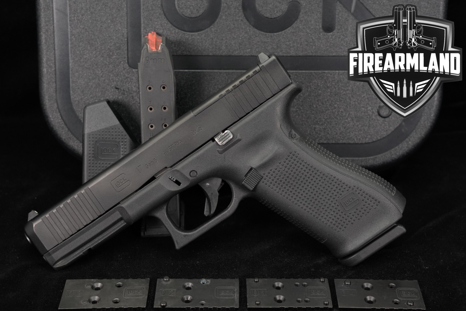Glock G17 Gen5 MOS Front Serrations 9mm Luger Black in Good Condition Thumbnail