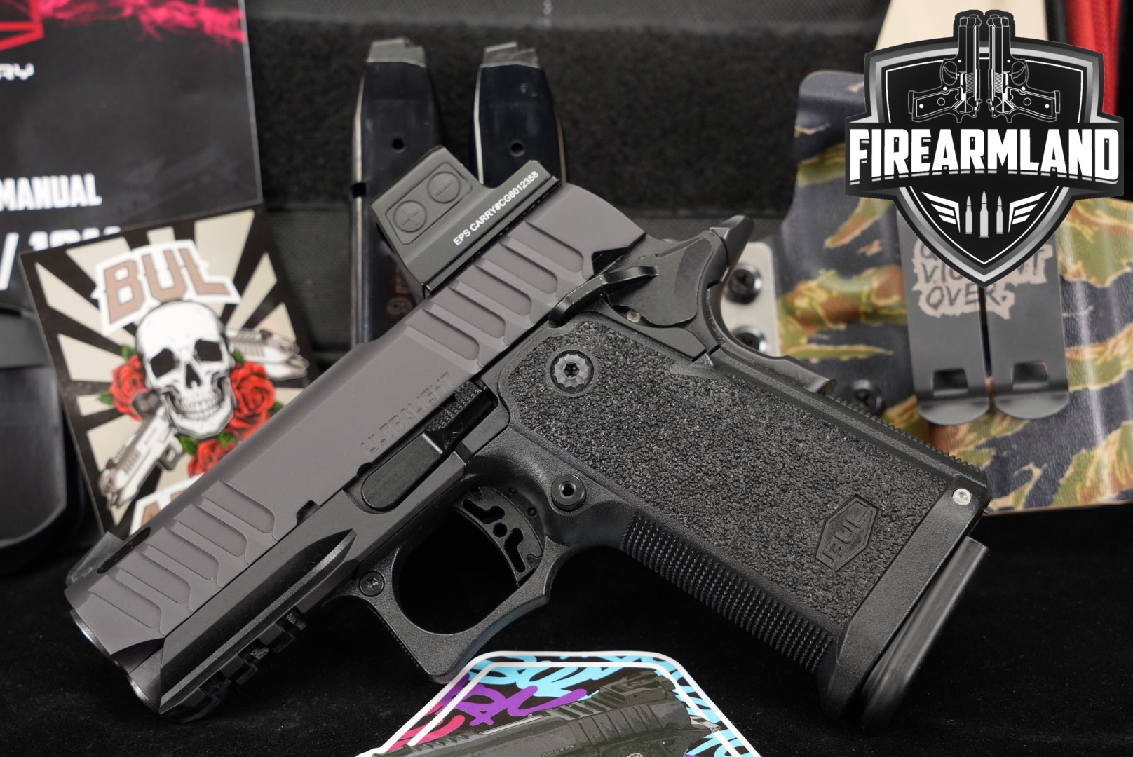 Bul Armory (BUL) SAS II Ultralight Pro G2 9mm Luger Black in Excellent Condition Thumbnail