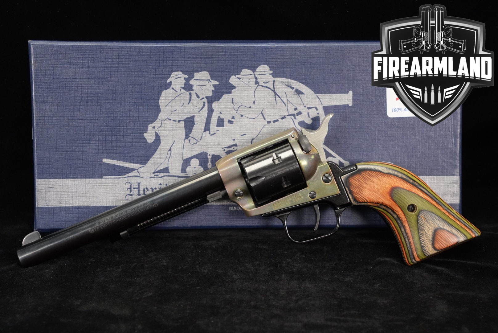 Heritage Manufacturing Rough Rider Small-Bore 22LR 6.5" +ORIG BOX-img-0