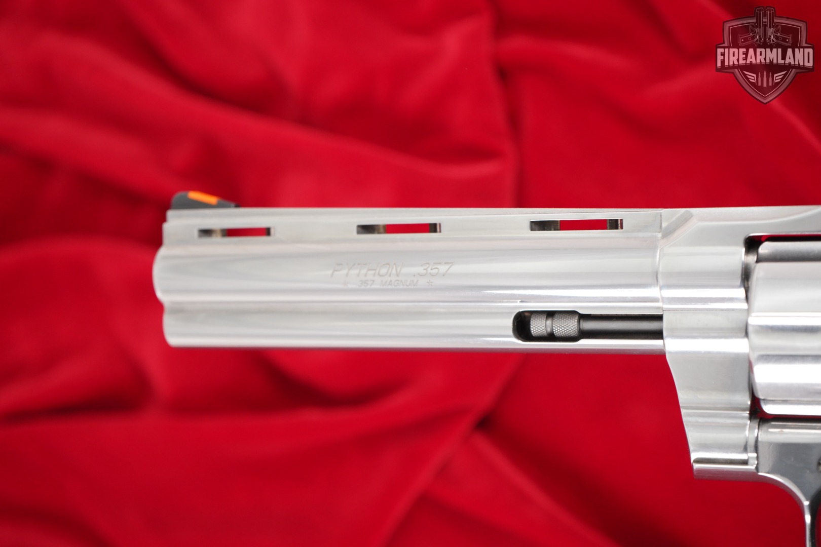 DESIRED Colt Python 357 Magnum 6" Stainless +ORIG CASE & HOLSTER-img-12