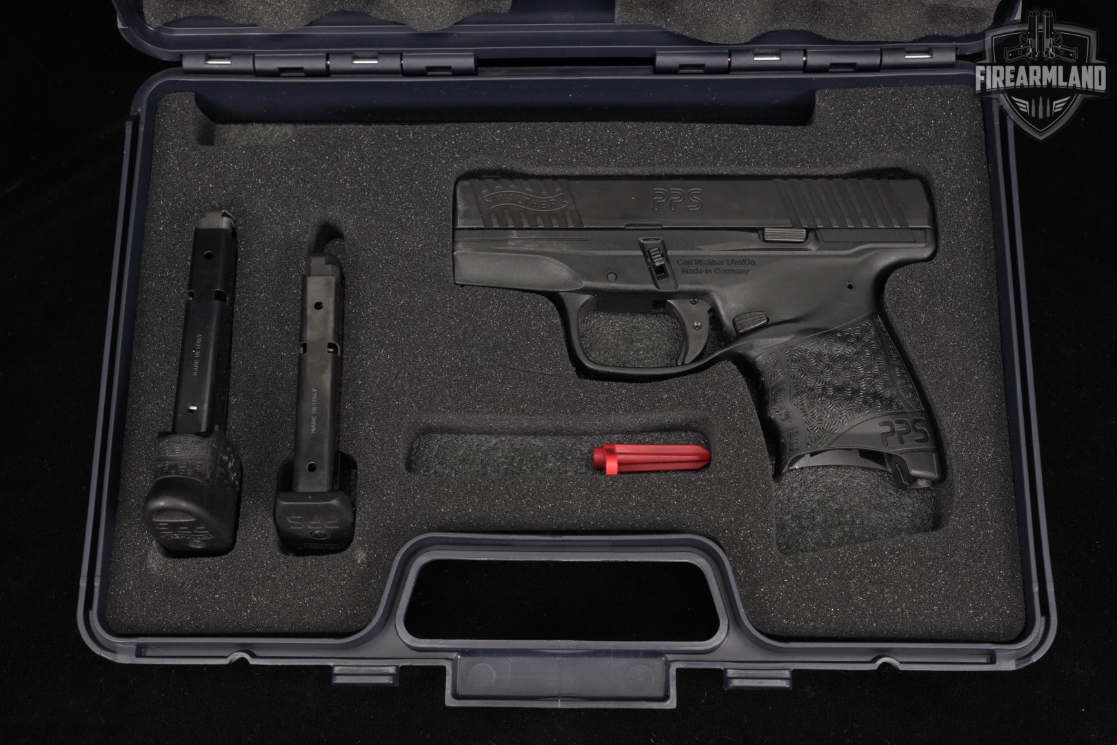 Walther PPS M2 9mm 3.18" +2 MAGS, ORIG CASE & HOLSTER-img-15