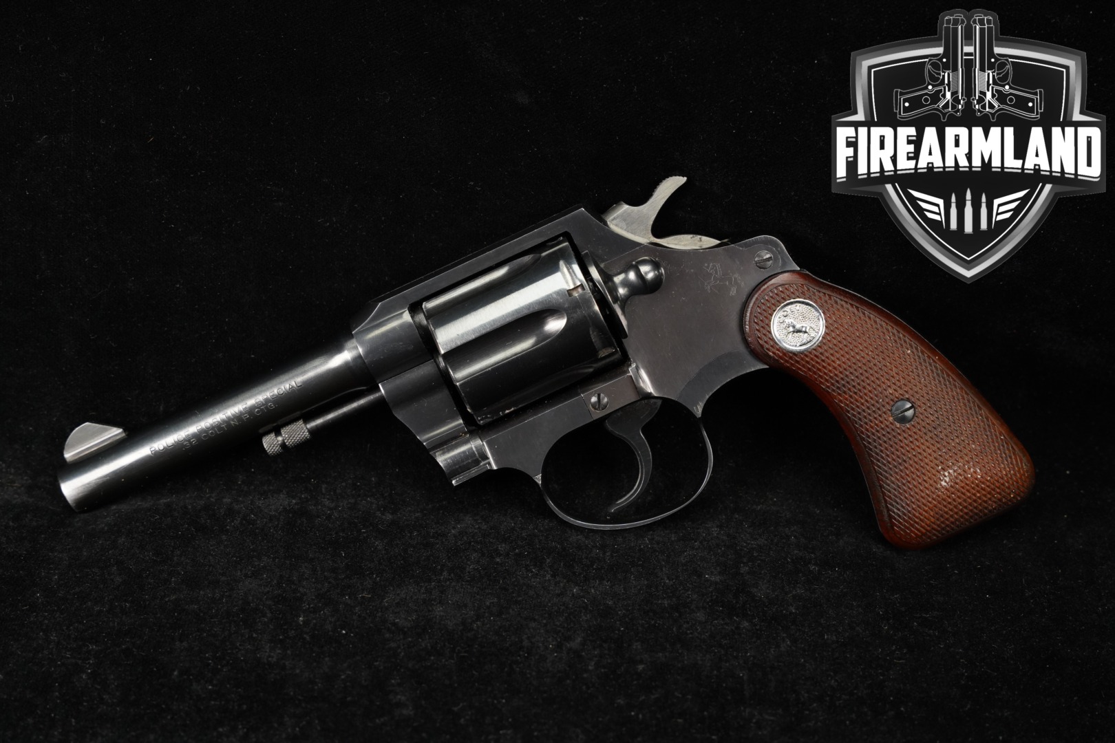 1957 Colt Police Positive Special Second Issue .32 S&W Long Blued in Good Condition Thumbnail
