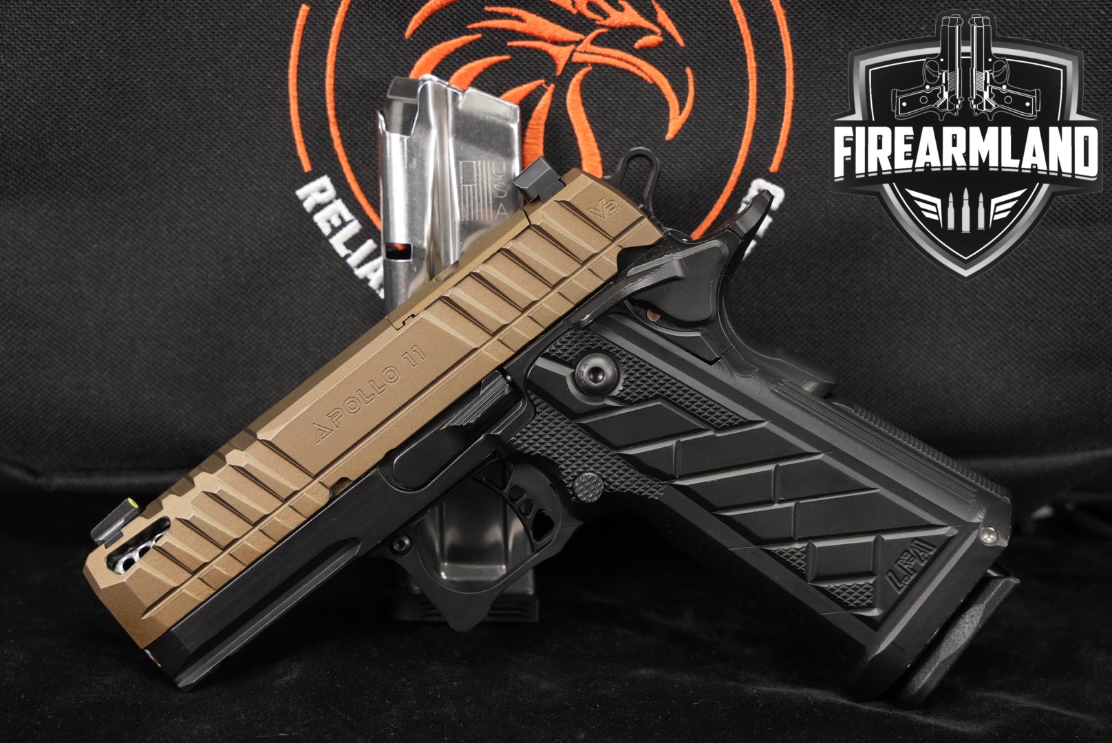 Live Free Armory Apollo 11 V2 Sub-Compact 9mm 2011 LFA +2 MAGS & ORIG CASE-img-0