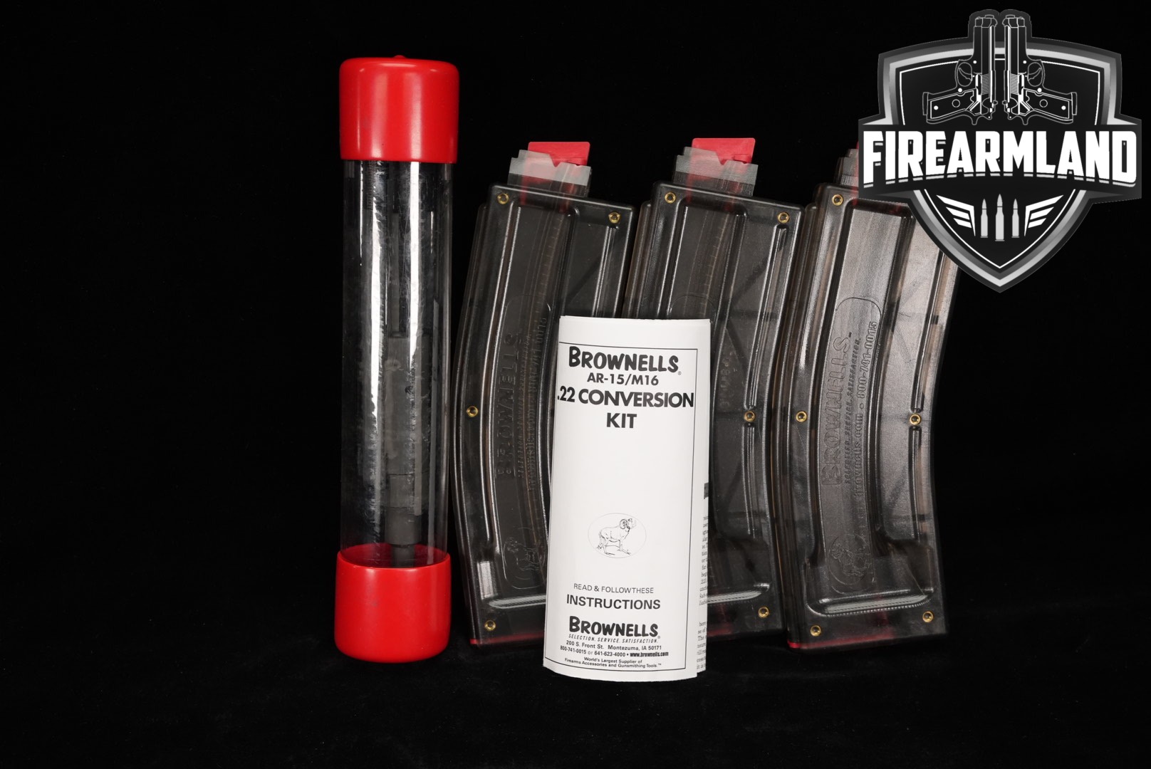 Brownells AR15 22LR Rimfire Conversion Kit .22 LR M16 AR-15 +3 MAGS-img-0