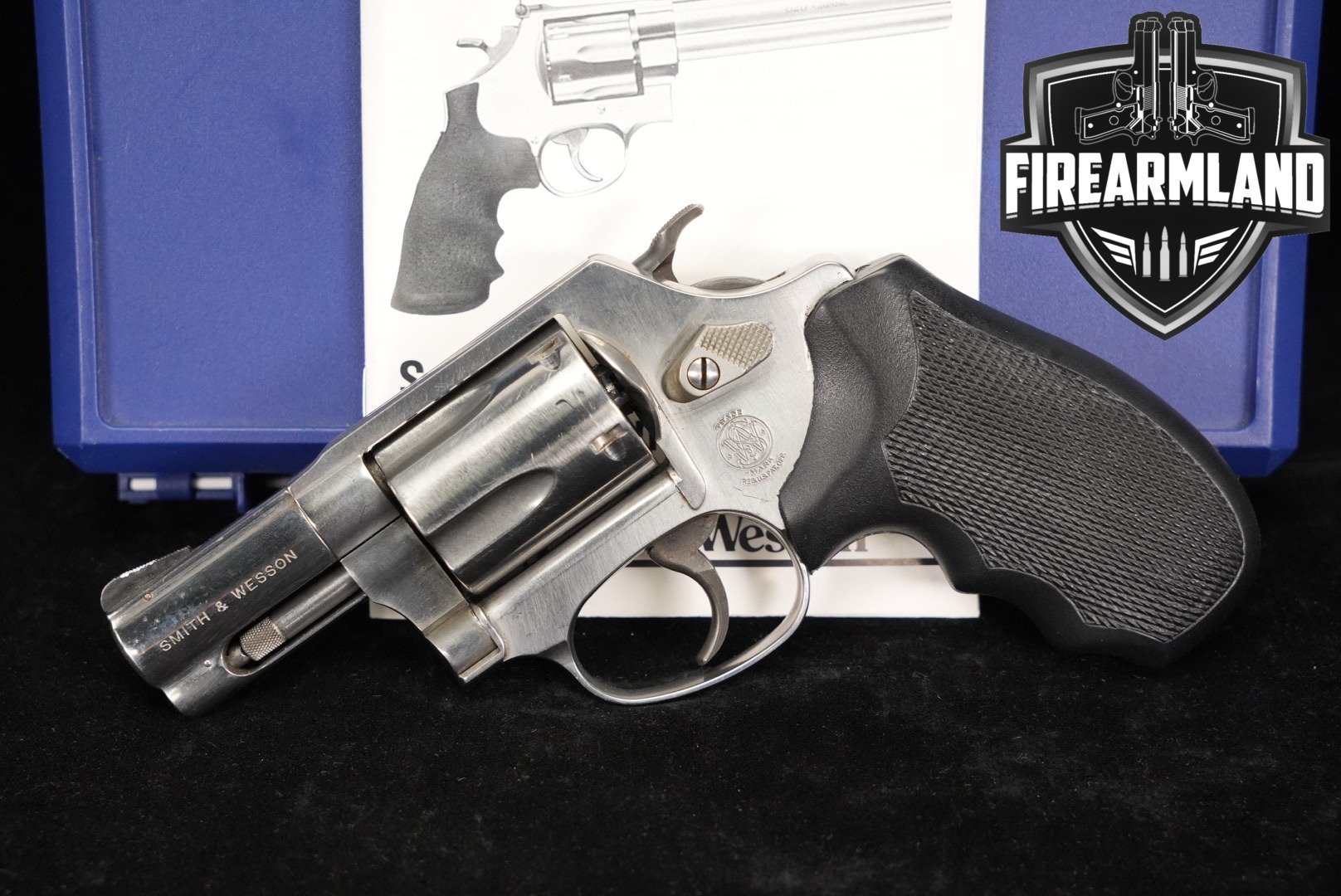Smith & Wesson Model 60-9 S&W 357 Magnum 2" Satin Stainless +ORIG CASE-img-0