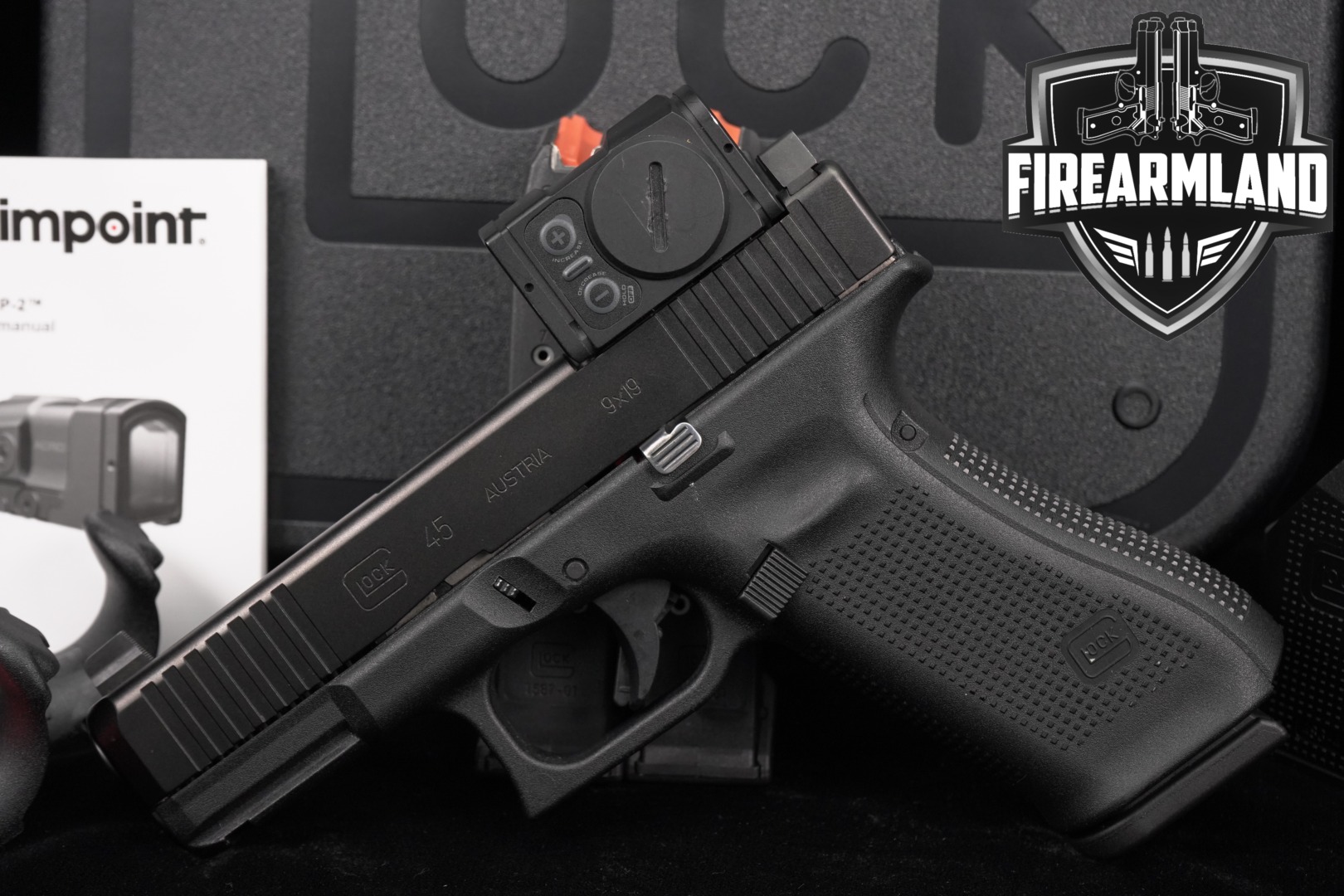 Glock G45 Gen5 9mm Luger (9x19 Para) Black in Excellent Condition Thumbnail