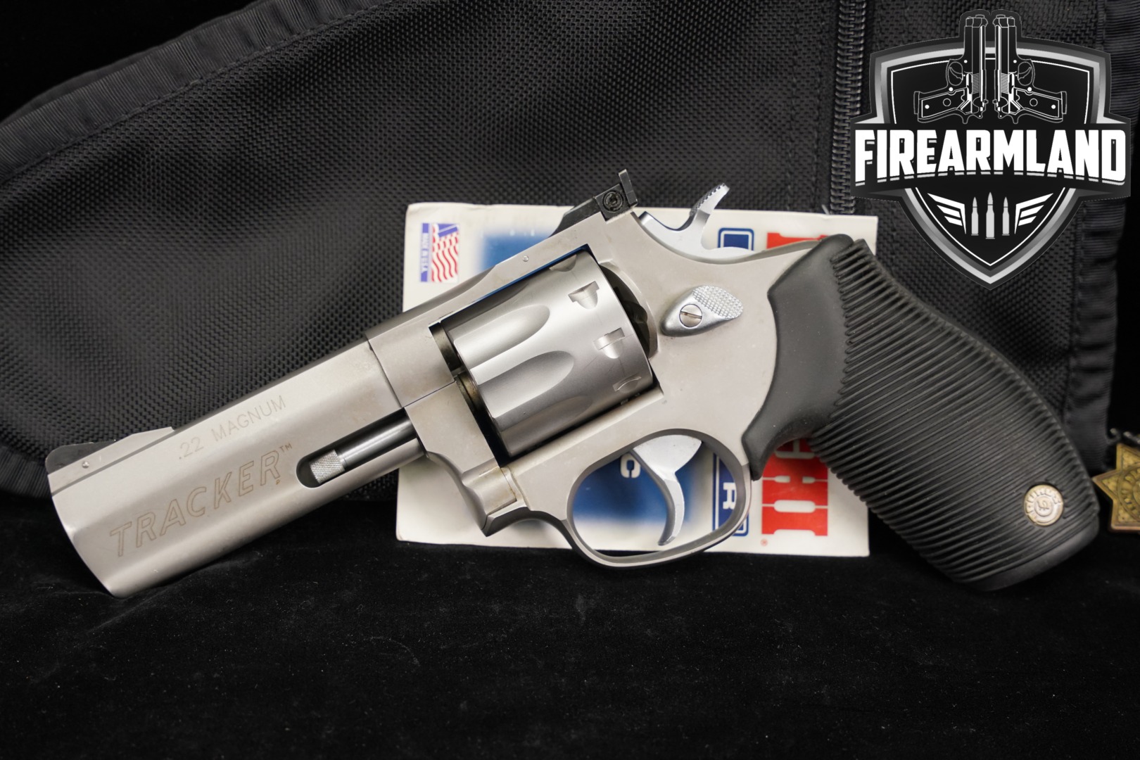 Taurus Model 991 Tracker .22 WMR Stainless in Good Condition Thumbnail