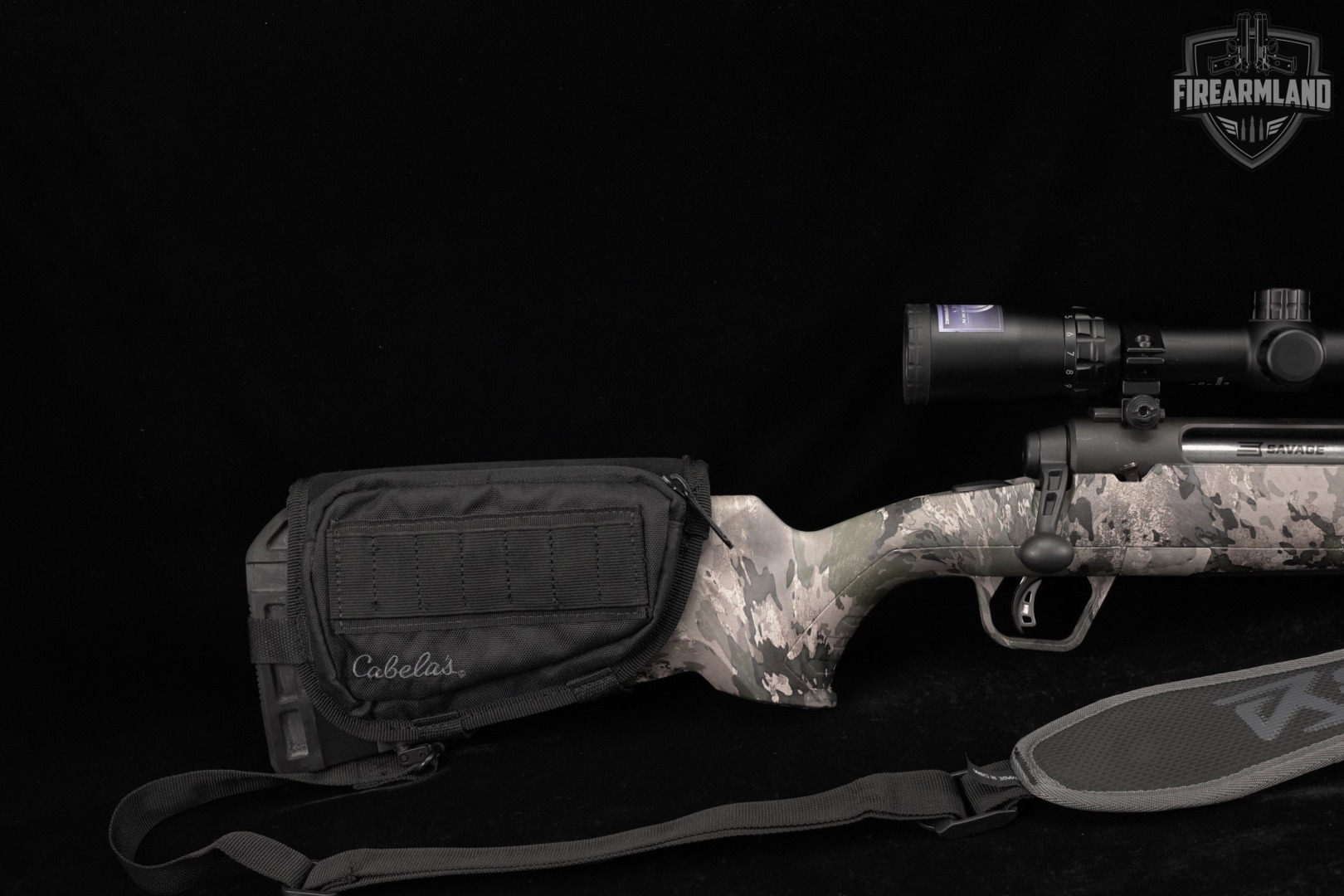 Savage Arms Axis II XP 350 Legend 18 Black & Camo +BUSHNELL SCOPE, CASE-img-4