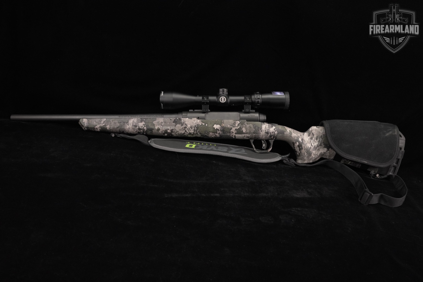 Savage Arms Axis II XP 350 Legend 18 Black & Camo +BUSHNELL SCOPE, CASE-img-6