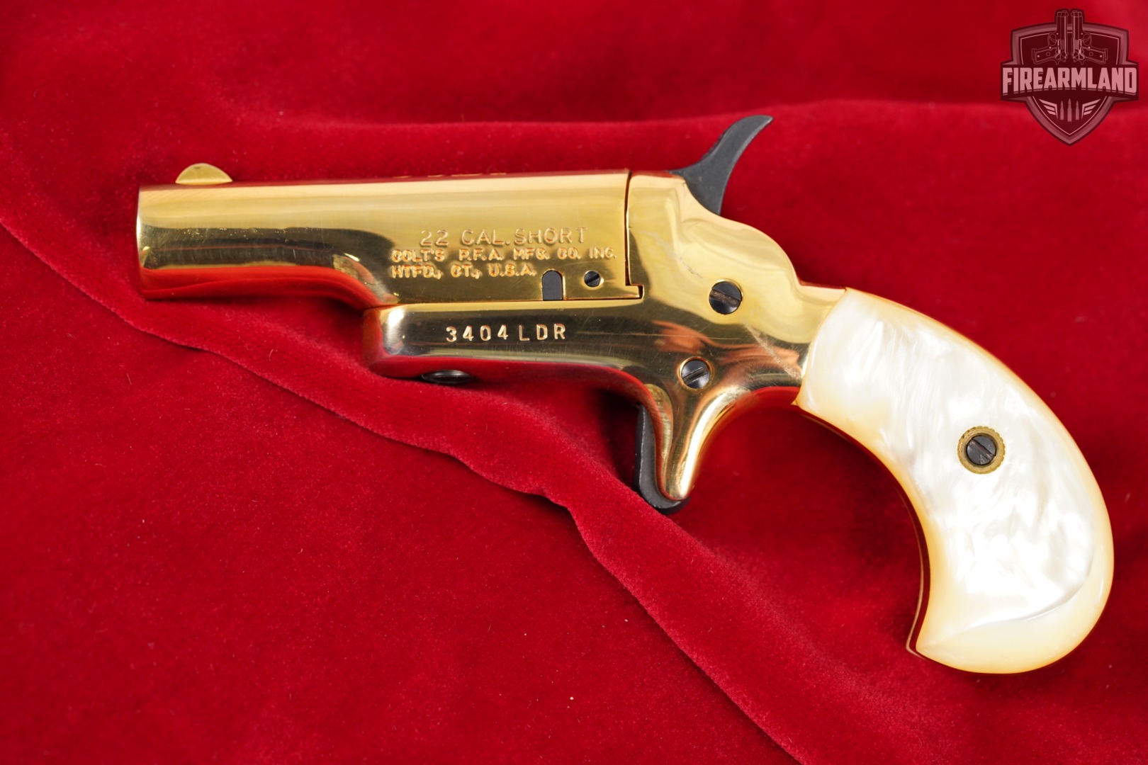 MATCHED PAIR! Colt No 4 Derringer Lord & Lady 22 Short 2.5" +ORIG CASE-img-12