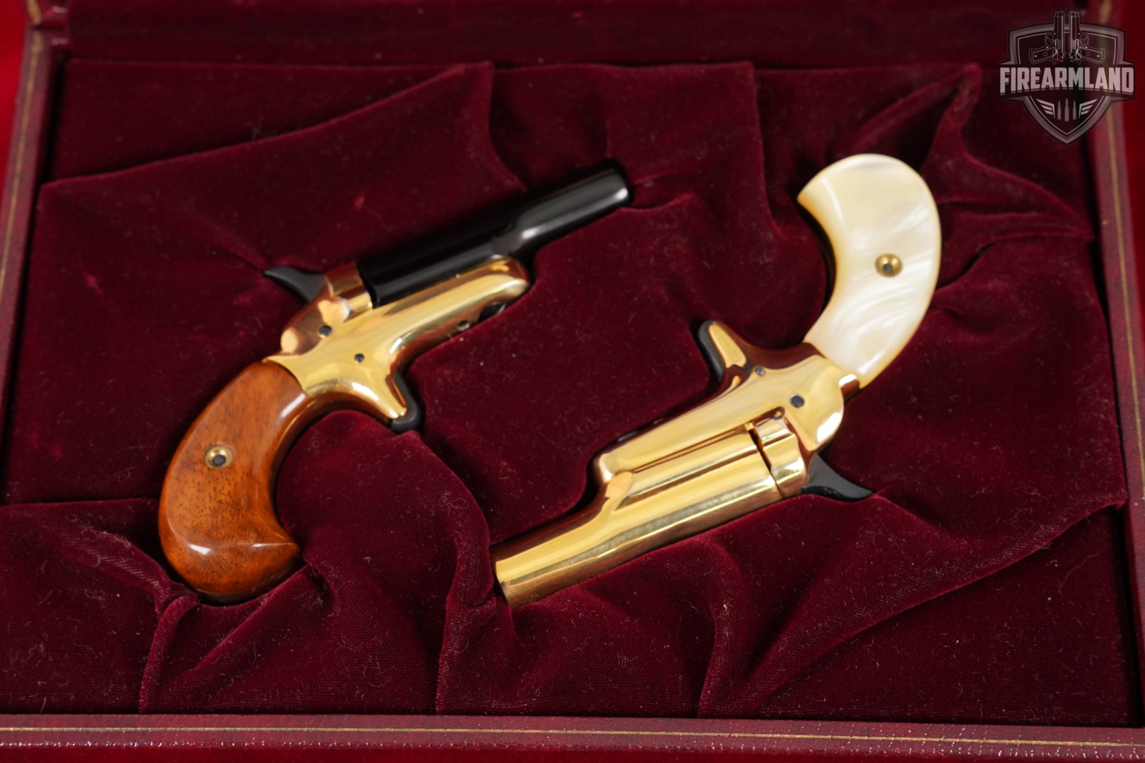 MATCHED PAIR! Colt No 4 Derringer Lord & Lady 22 Short 2.5" +ORIG CASE-img-22