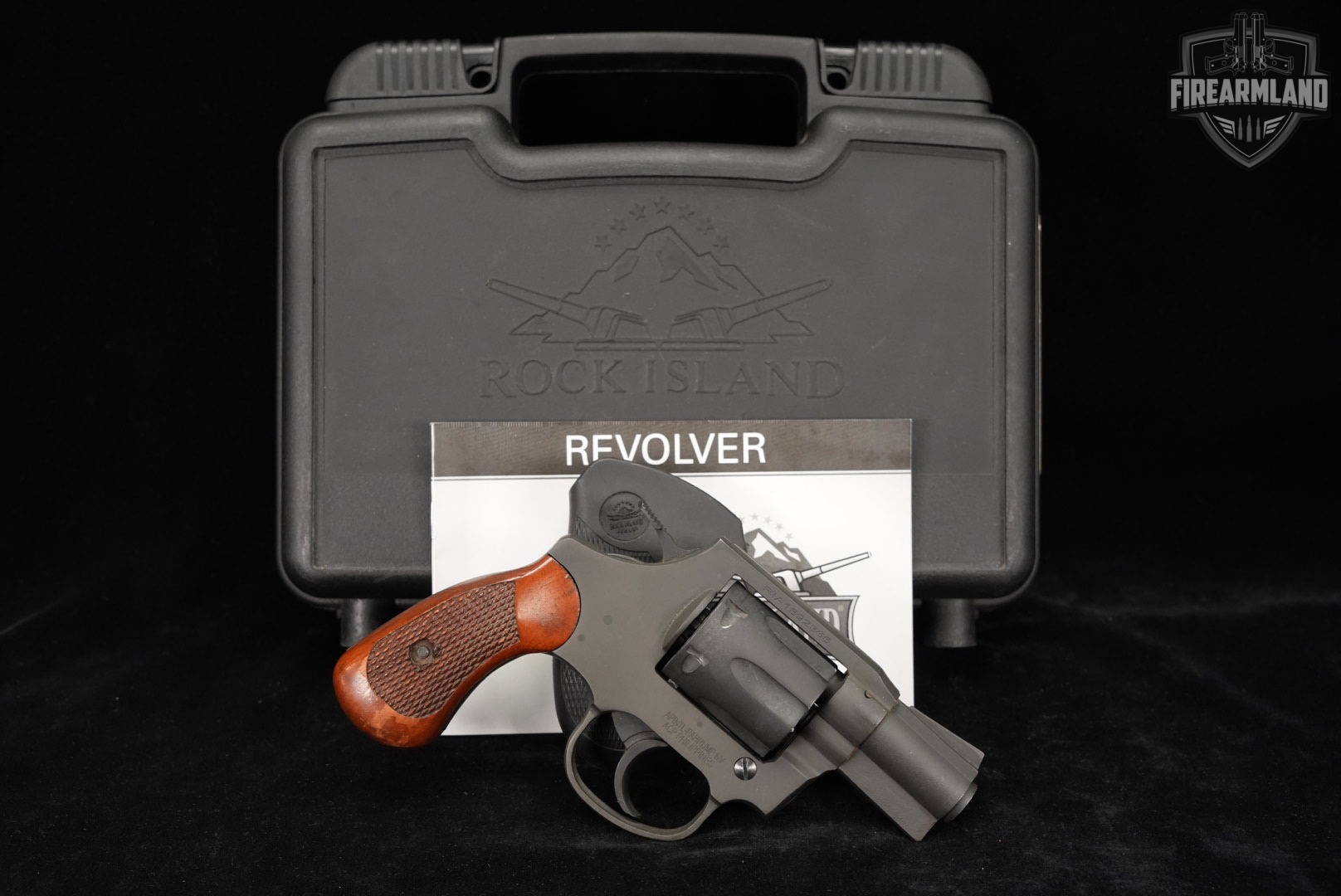 Rock Island Armory RIA M206 38 Special 2" Parkerized +ORIG CASE-img-2