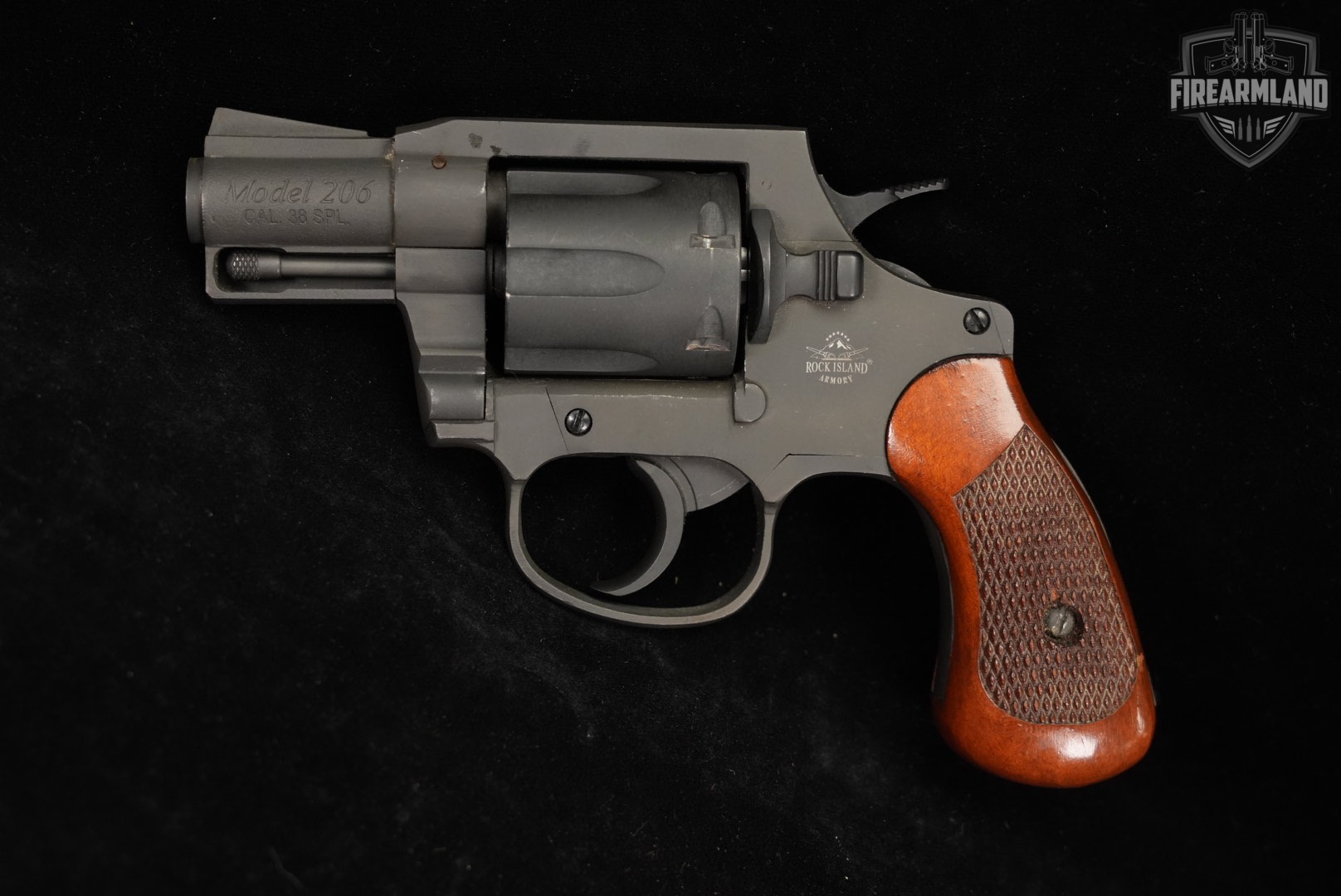 Rock Island Armory RIA M206 38 Special 2" Parkerized +ORIG CASE-img-3