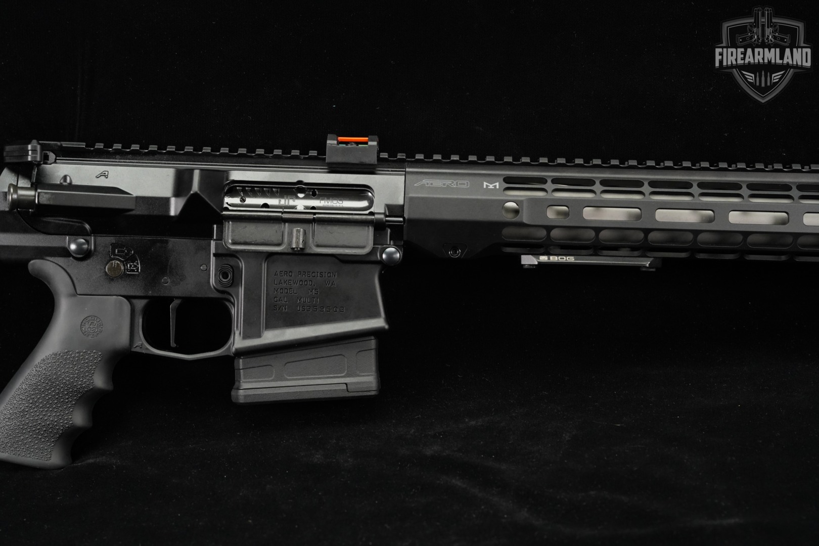 Aero Precision M5 6.5 Creedmoor AR-10 AR10 24" M-LOK +2 MAG, PELICAN CASE-img-4