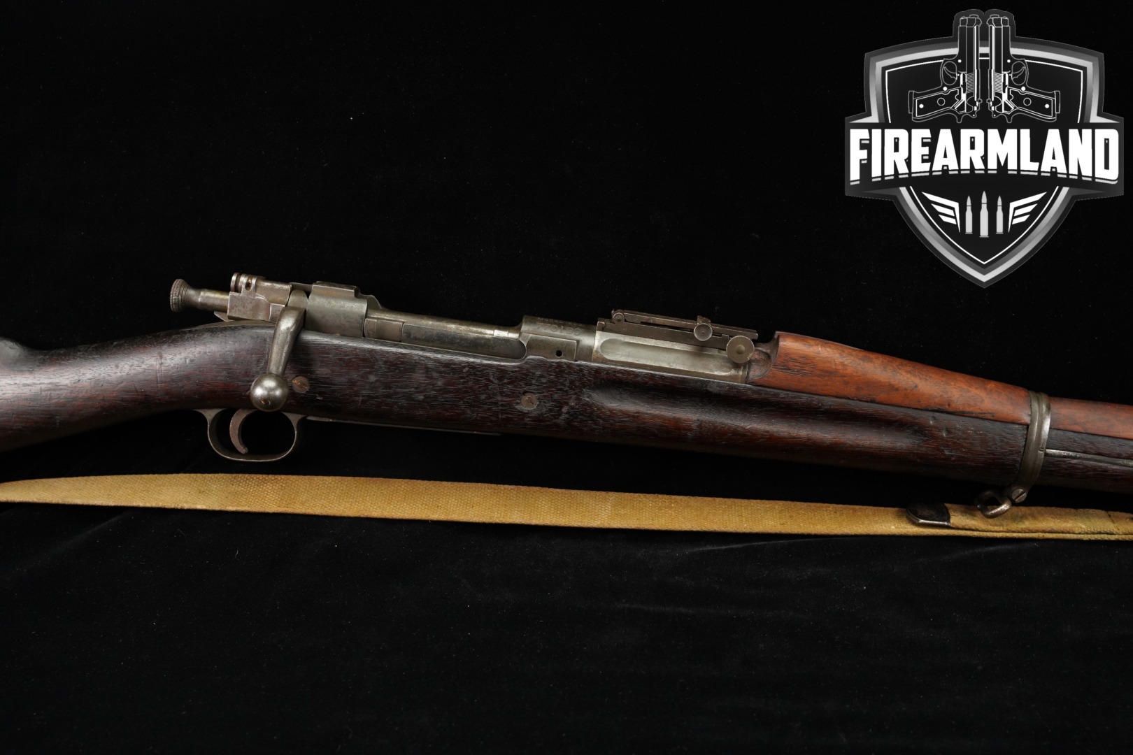 WWI 1918 Springfield Armory Model 1903 30-06 24" Blued & Hardwood M1903-img-0