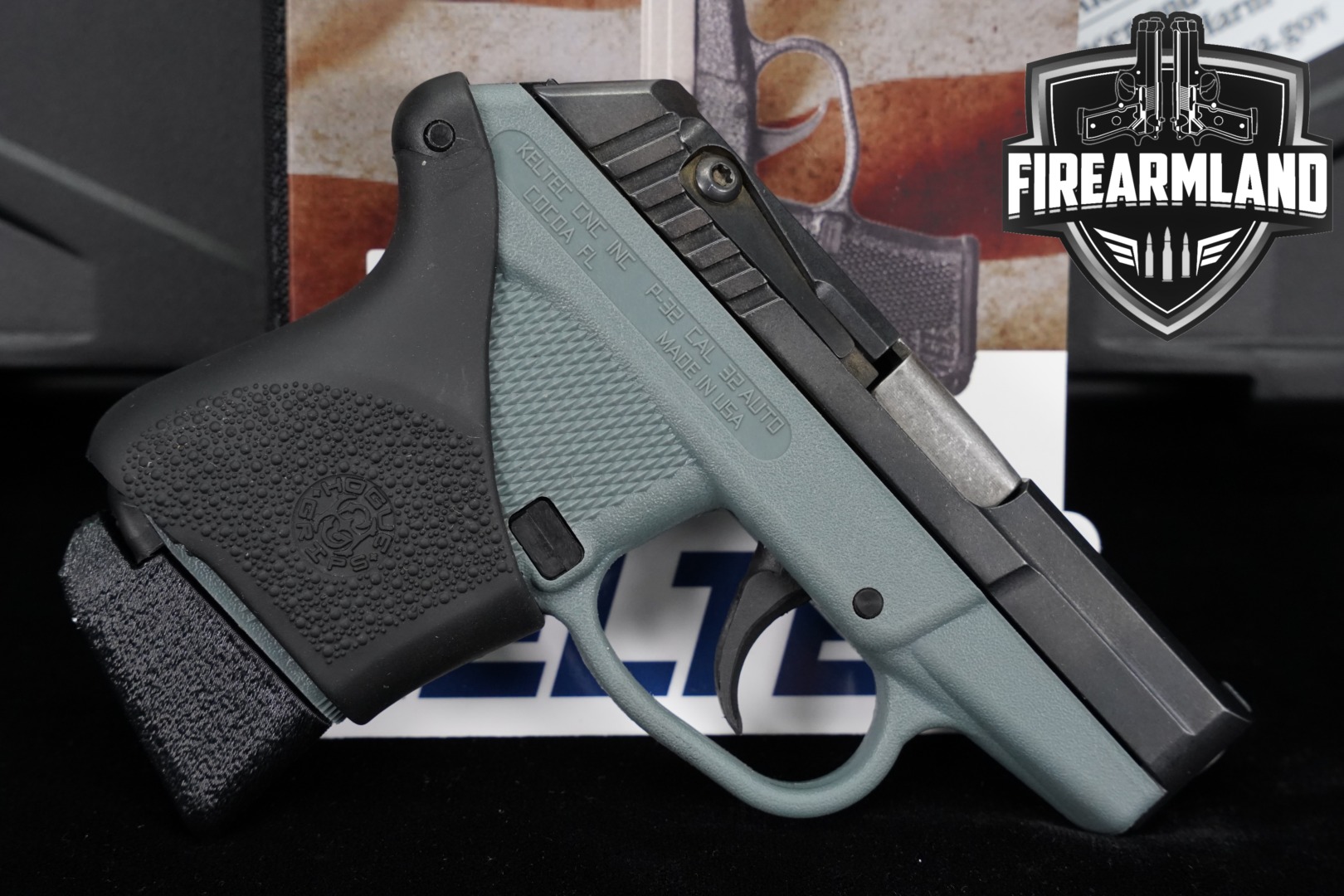 Kel-Tec P-32 .32 ACP Grey-Green in Very Good Condition Thumbnail